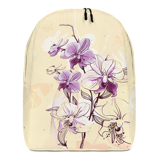 elegant floral backpack