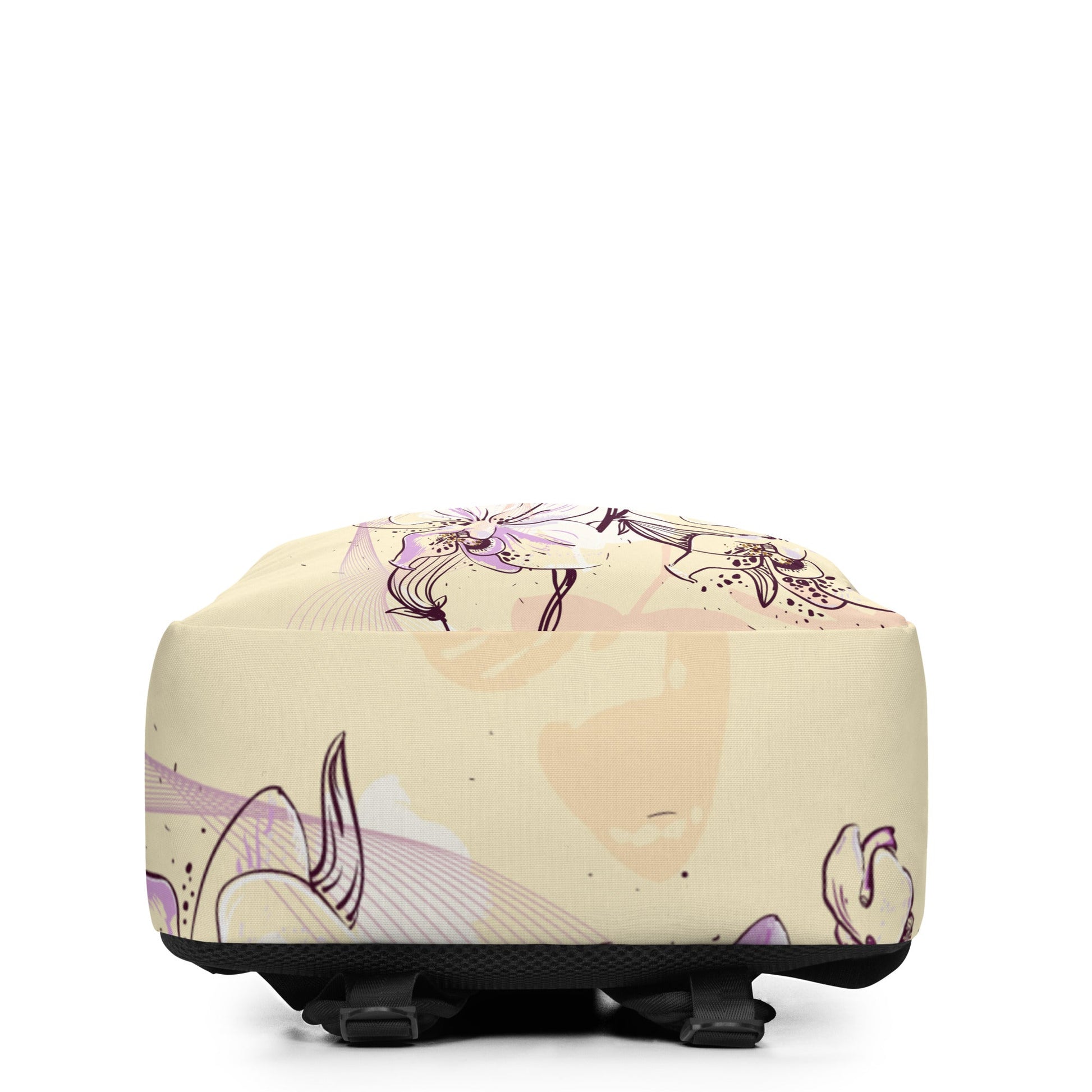 Minimalist Backpack - Orchid Flower - Bags