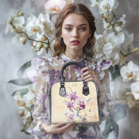 Shoulder Handbag - Orchid