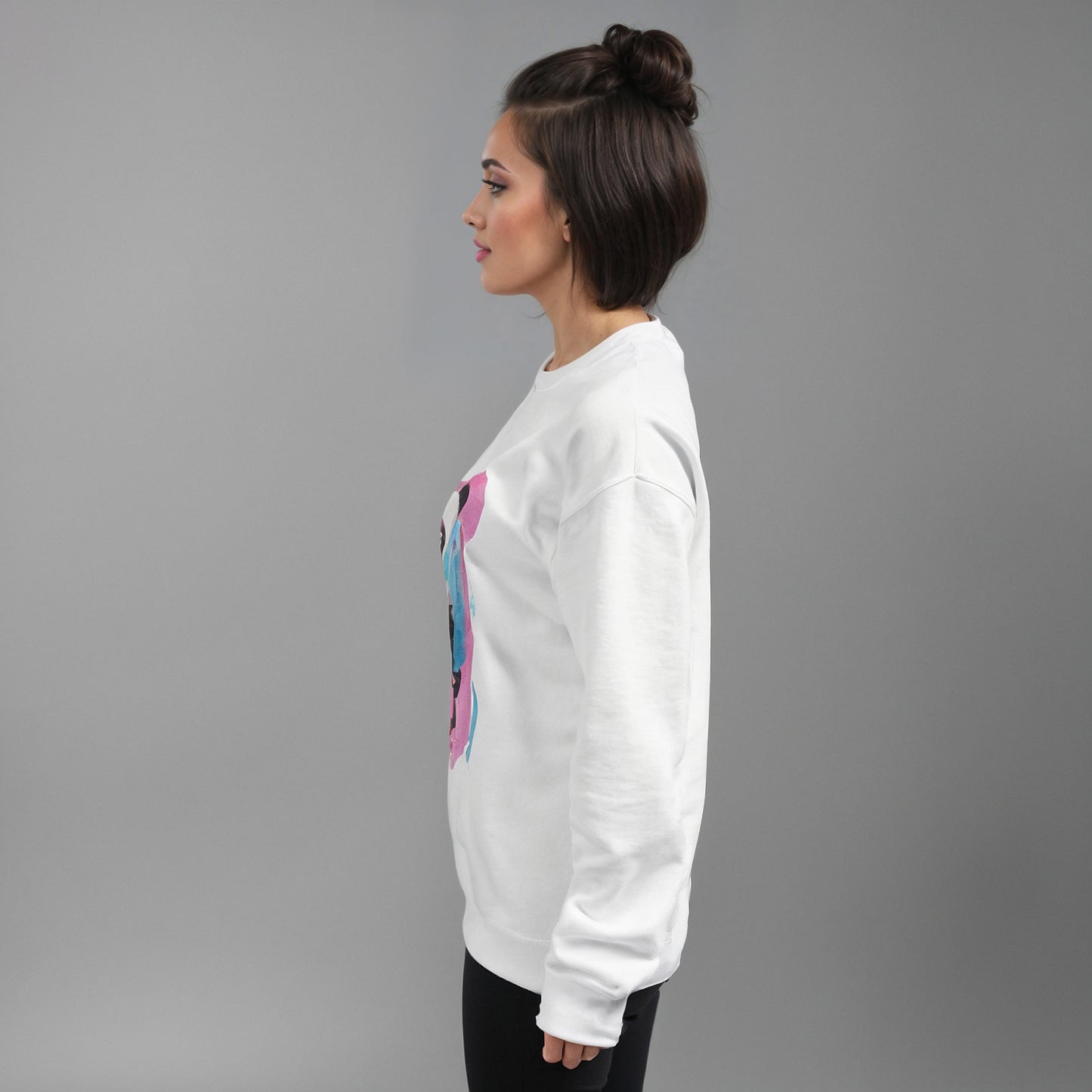 Cool Panda Boombox Sweatshirt - Funny Music Lover Crewneck - Sweatshirt
