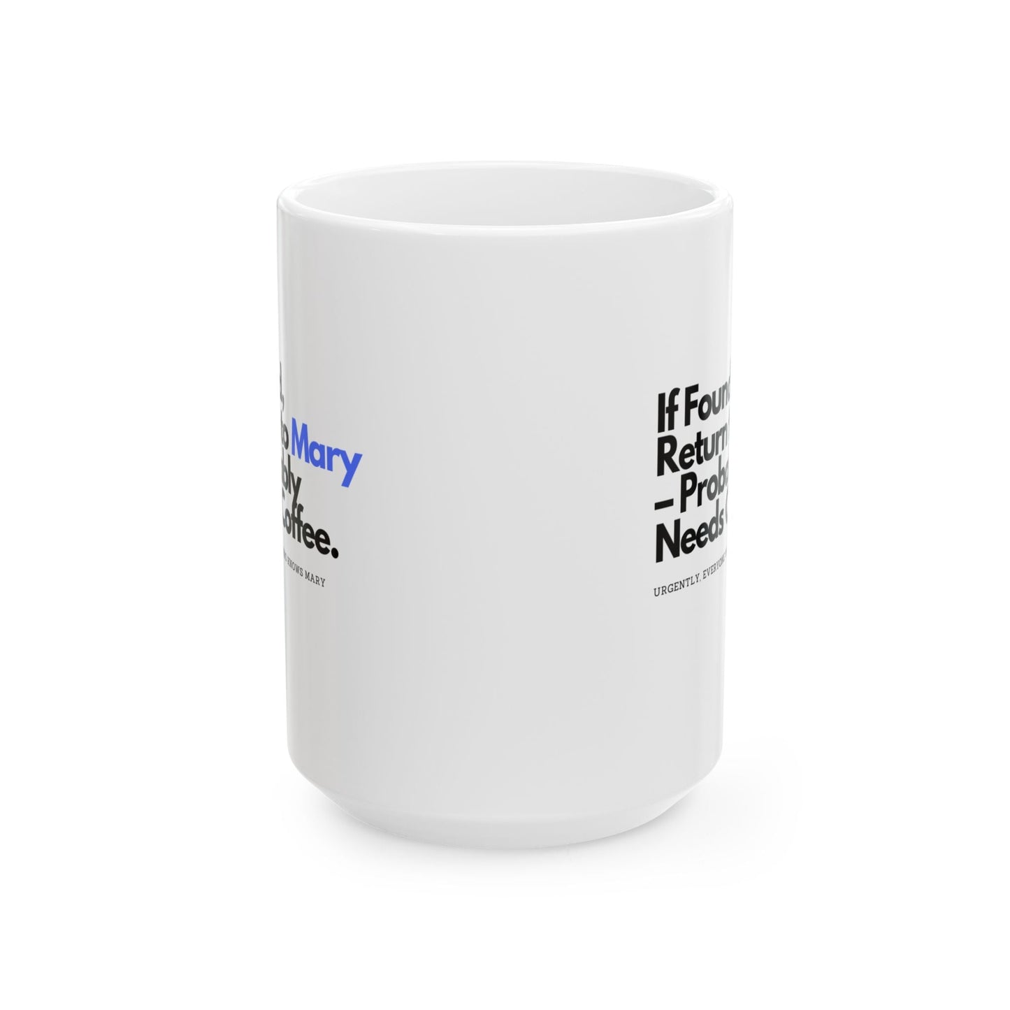 Personalized Ceramic Mug (11oz 15oz) - 15oz - Mug