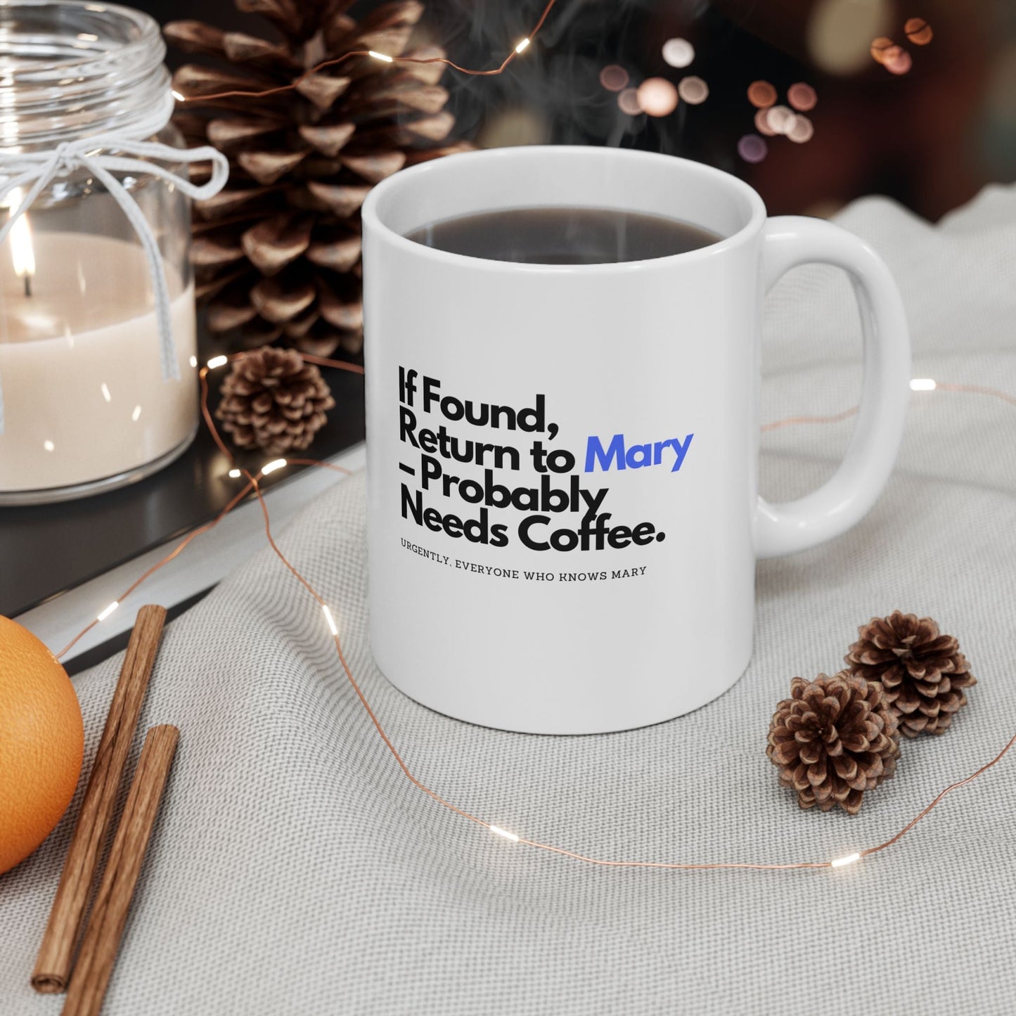 Personalized Ceramic Mug (11oz 15oz) - Mug