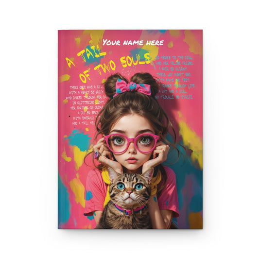 Personalized Hardcover Journal- Unique Gift for Cat Lovers A5 - Journal - Paper products