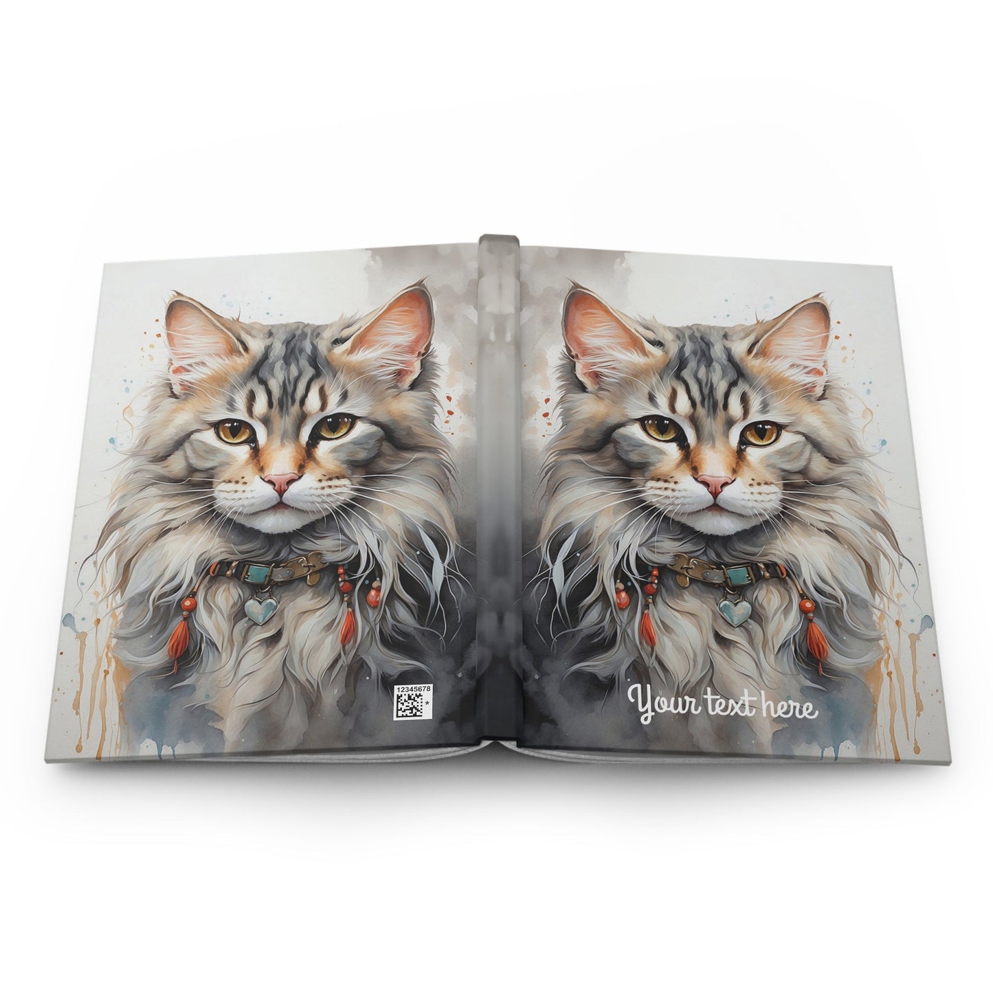 Personalized Hardcover Notebook Custom Name Diary A5 - Journal - Paper products