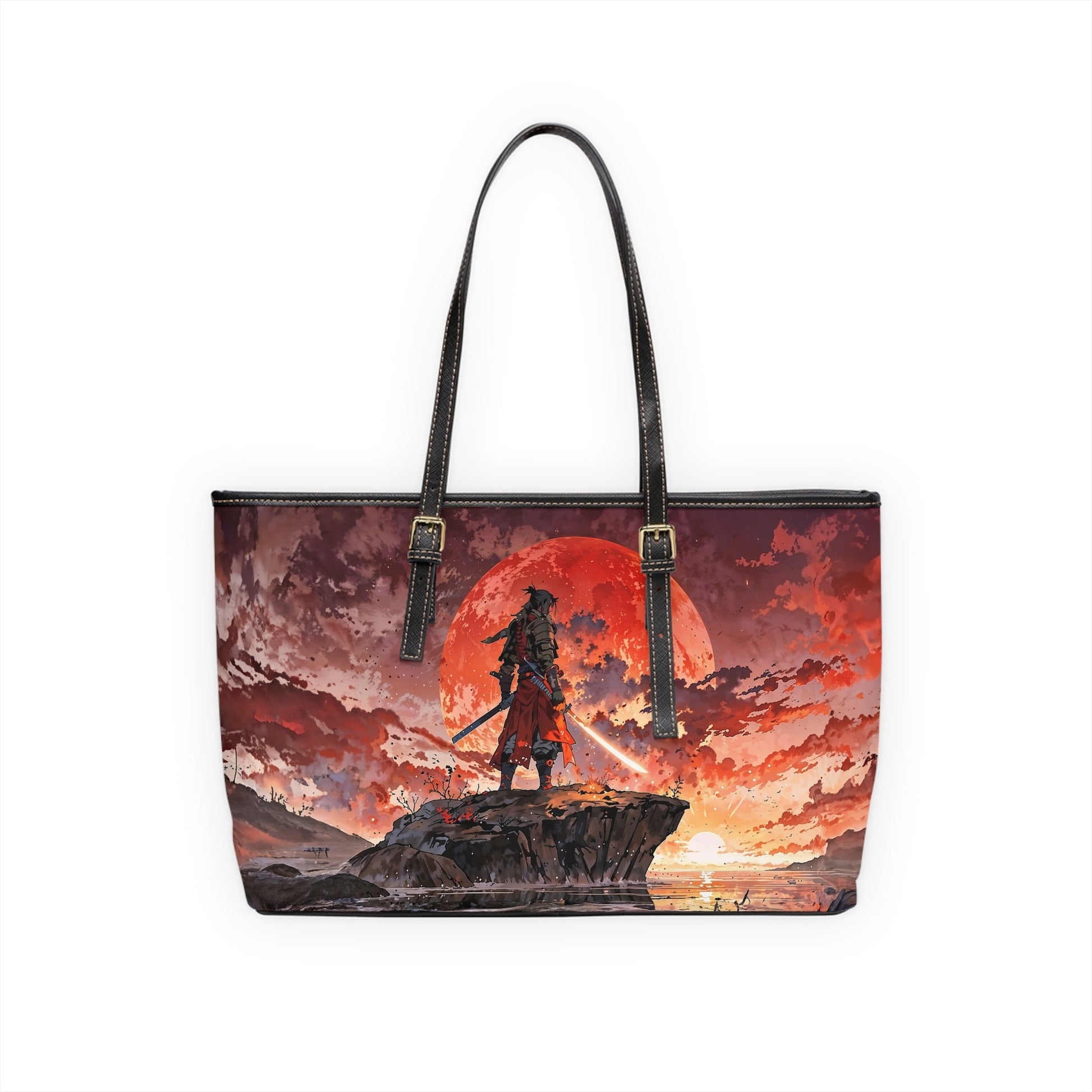 PU Leather Shoulder Bag- Samurai - Bags