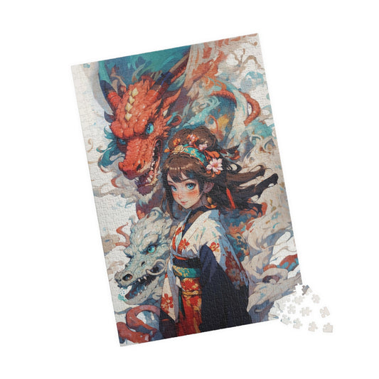 Puzzle (110 252 520 1014-piece) - 1014 pcs (Vertical) - Puzzle