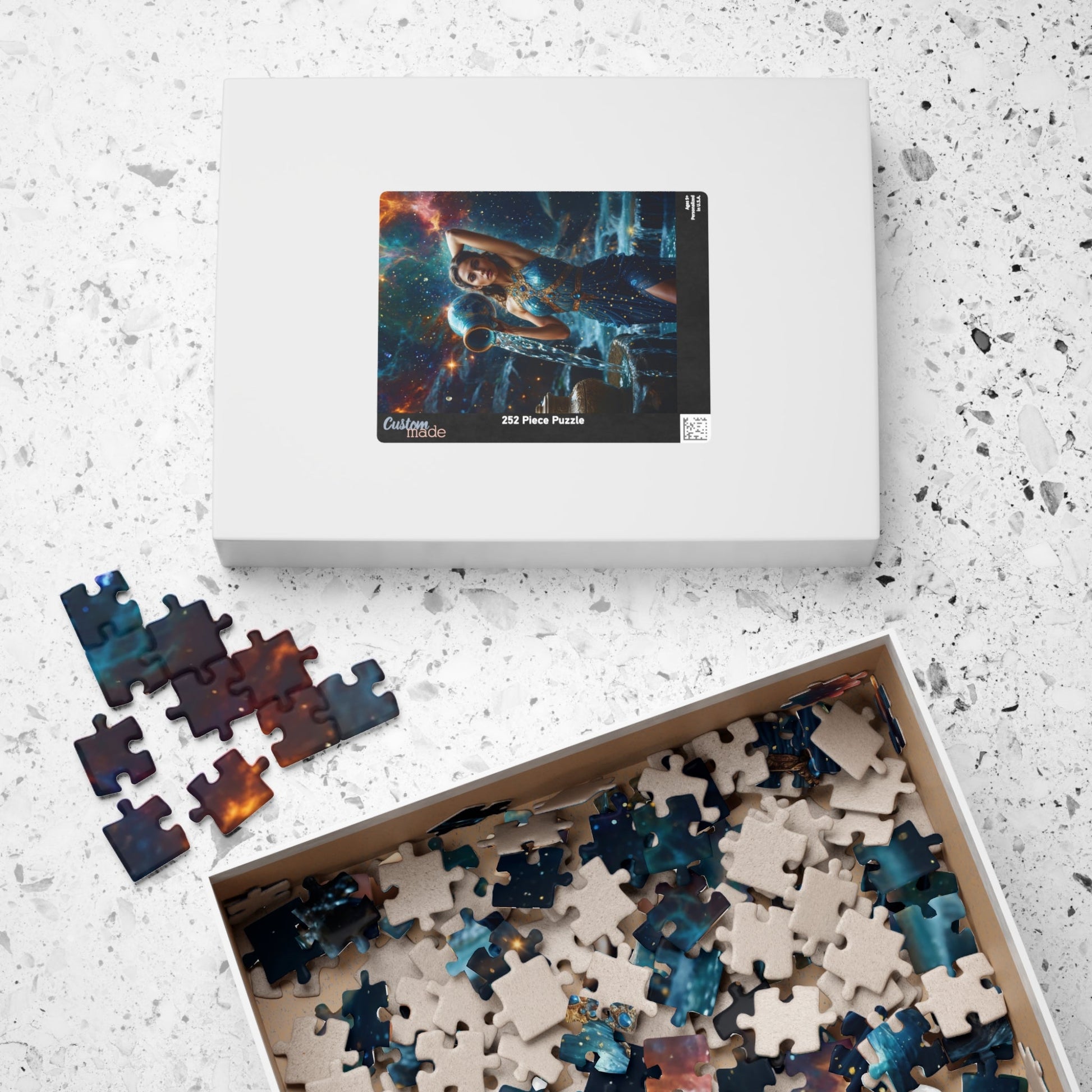 Puzzle - Aquarius Zodiac Artwork - Puzzle