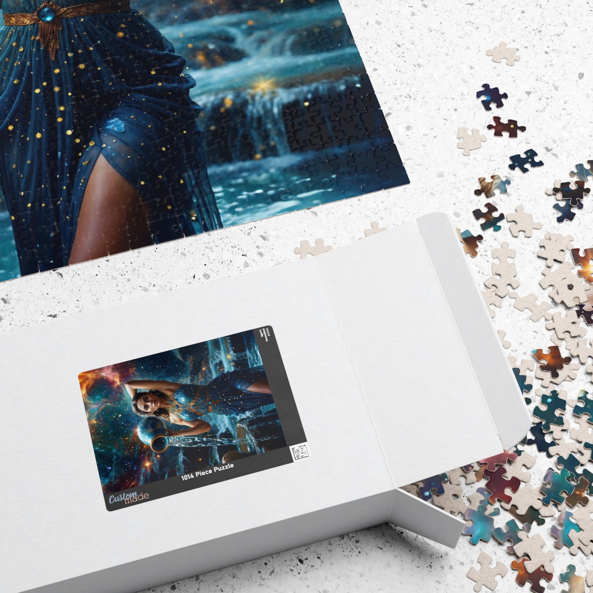 Puzzle - Aquarius Zodiac Artwork - Puzzle