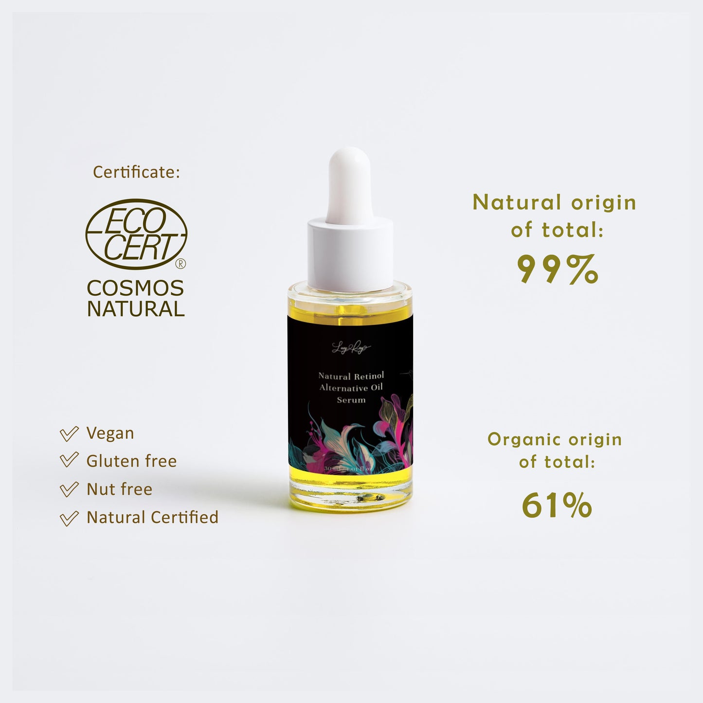 Natural Retinol Alternative Oil Serum