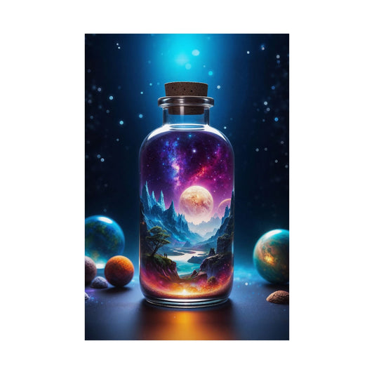 Satin Poster - Cosmic Fantasy Art - 20″ x 30″ (Vertical) / Satin - Poster
