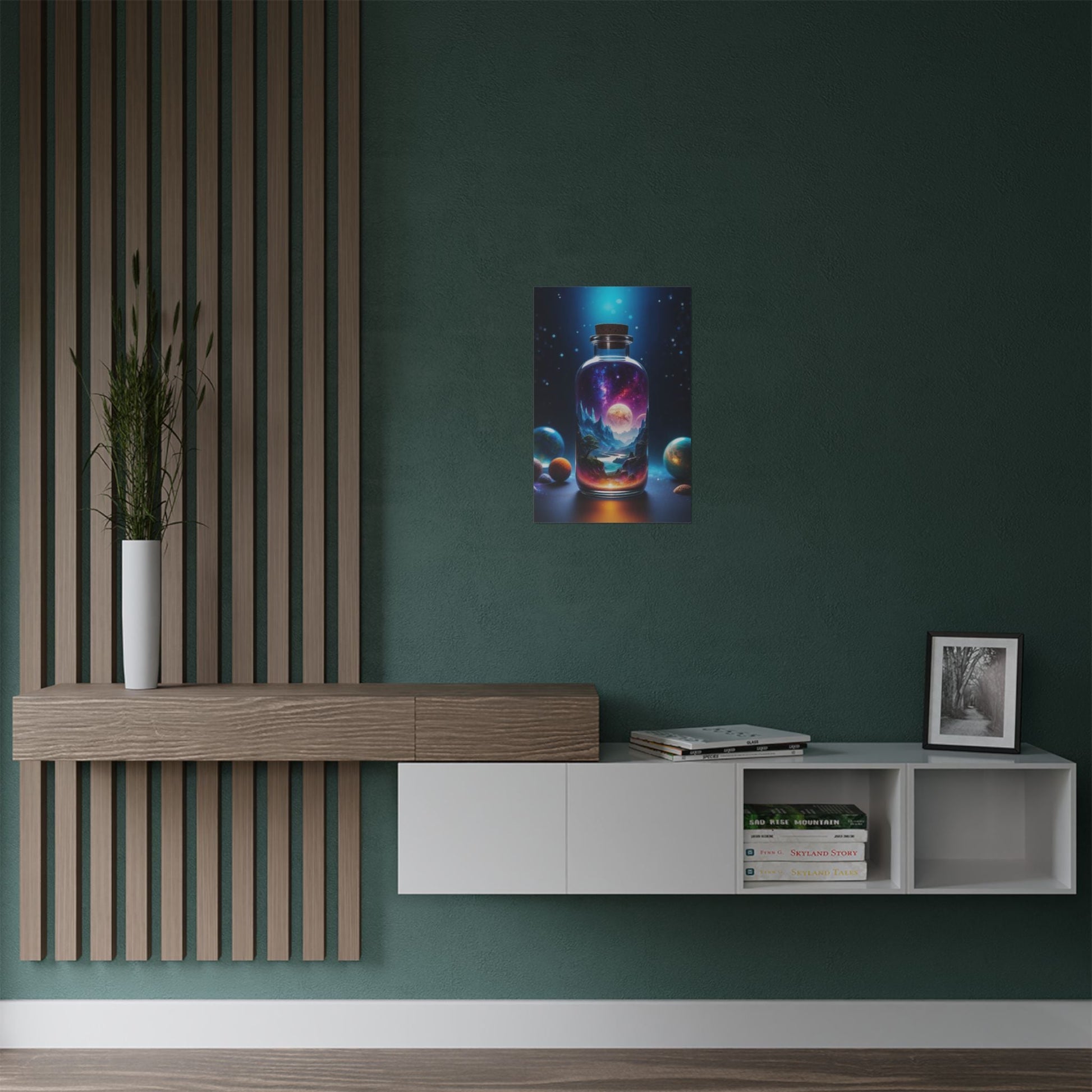 Satin Poster - Cosmic Fantasy Art - Poster