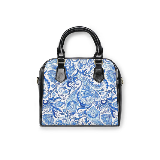 Shoulder Handbag - Blueprint - 9.45’’ x 8.27’’ / Black - Bags