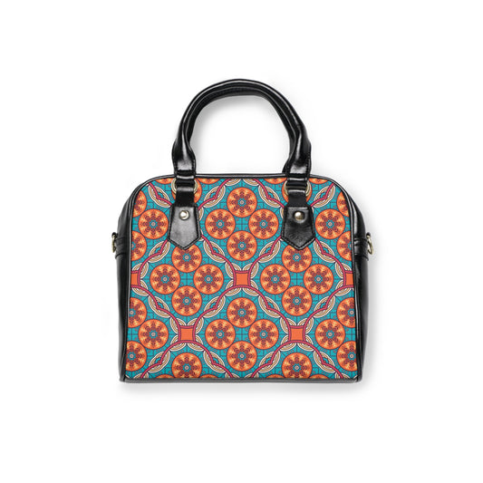 Shoulder Handbag - Oriental - 9.45’’ x 8.27’’ / Black - Bags