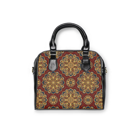 Shoulder Handbag - Oriental - 9.45’’ x 8.27’’ / Black - Bags