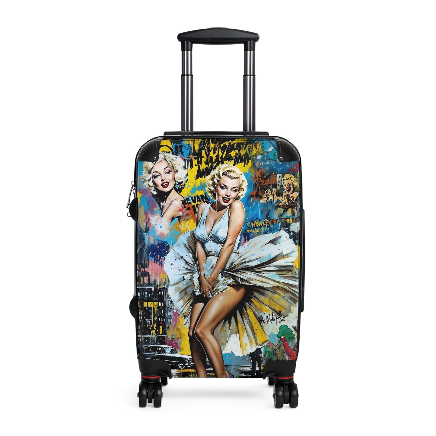 Sweatshirt - Marilyn Monroe Pop Art Design - Small / Black - Bags