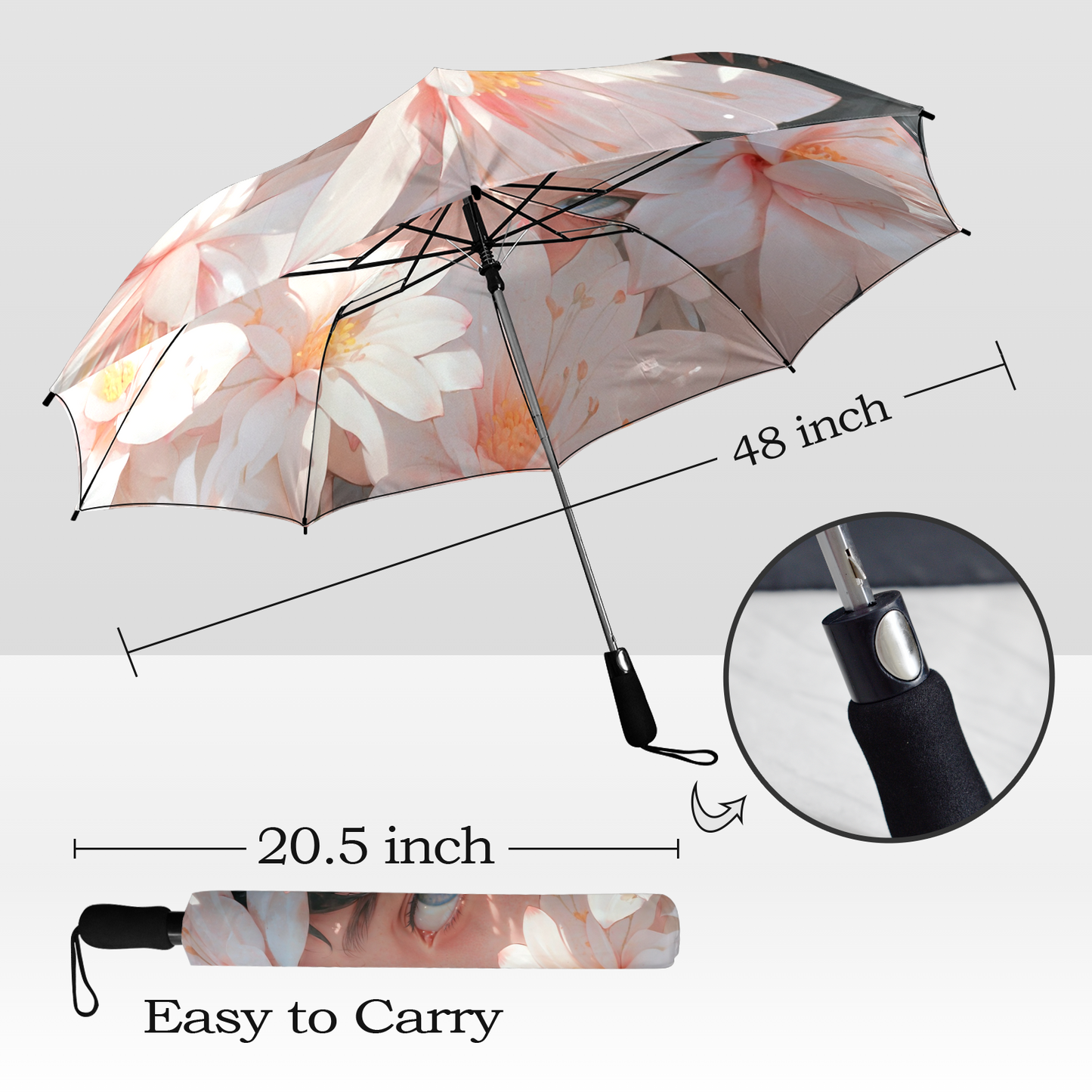 Umbrella Anime Blossom Portrait - One size - Accessories