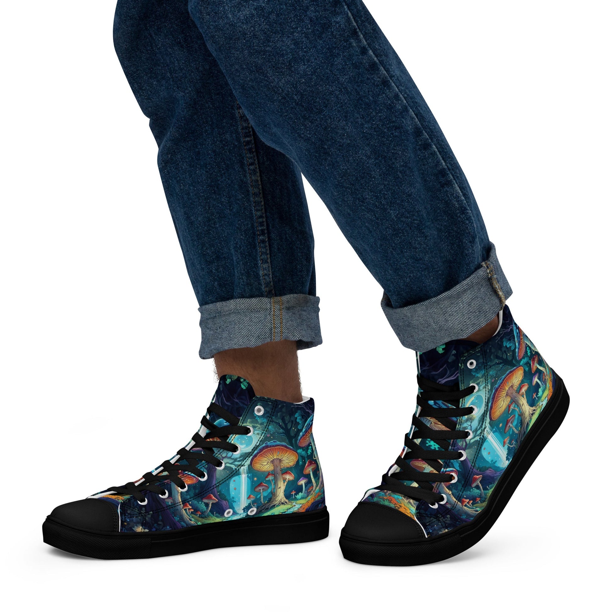 Unisex high top canvas shoes - Shoes