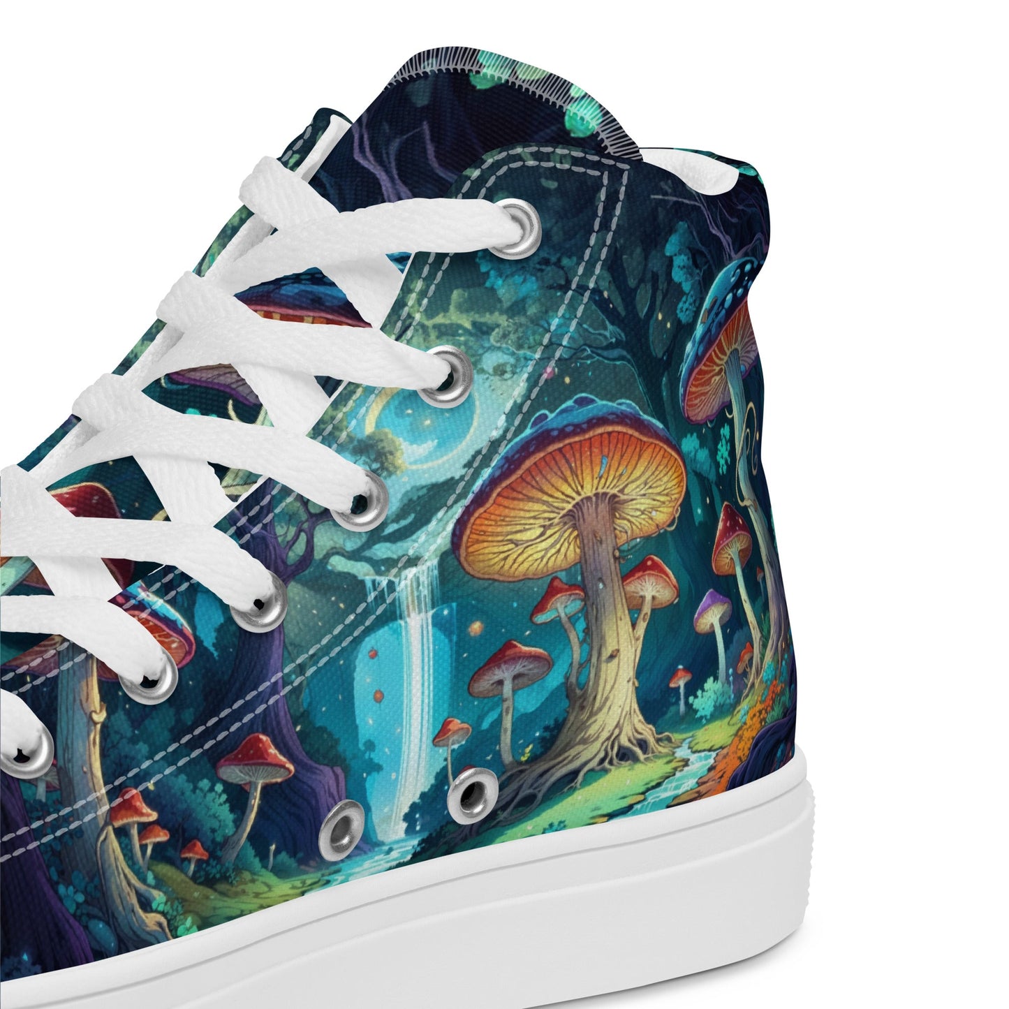 Unisex high top canvas shoes - Shoes