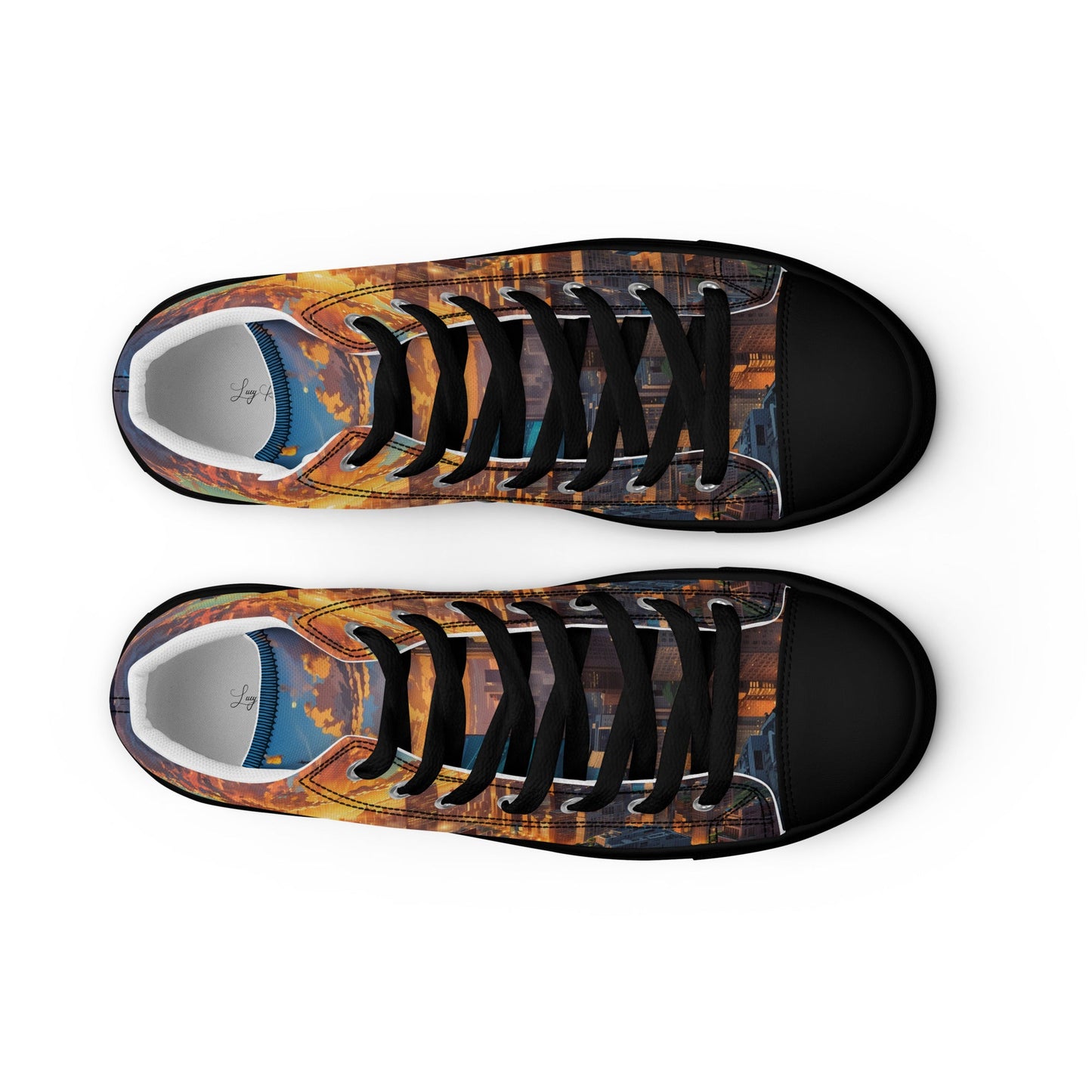 Unisex high top canvas shoes- City - Shoes