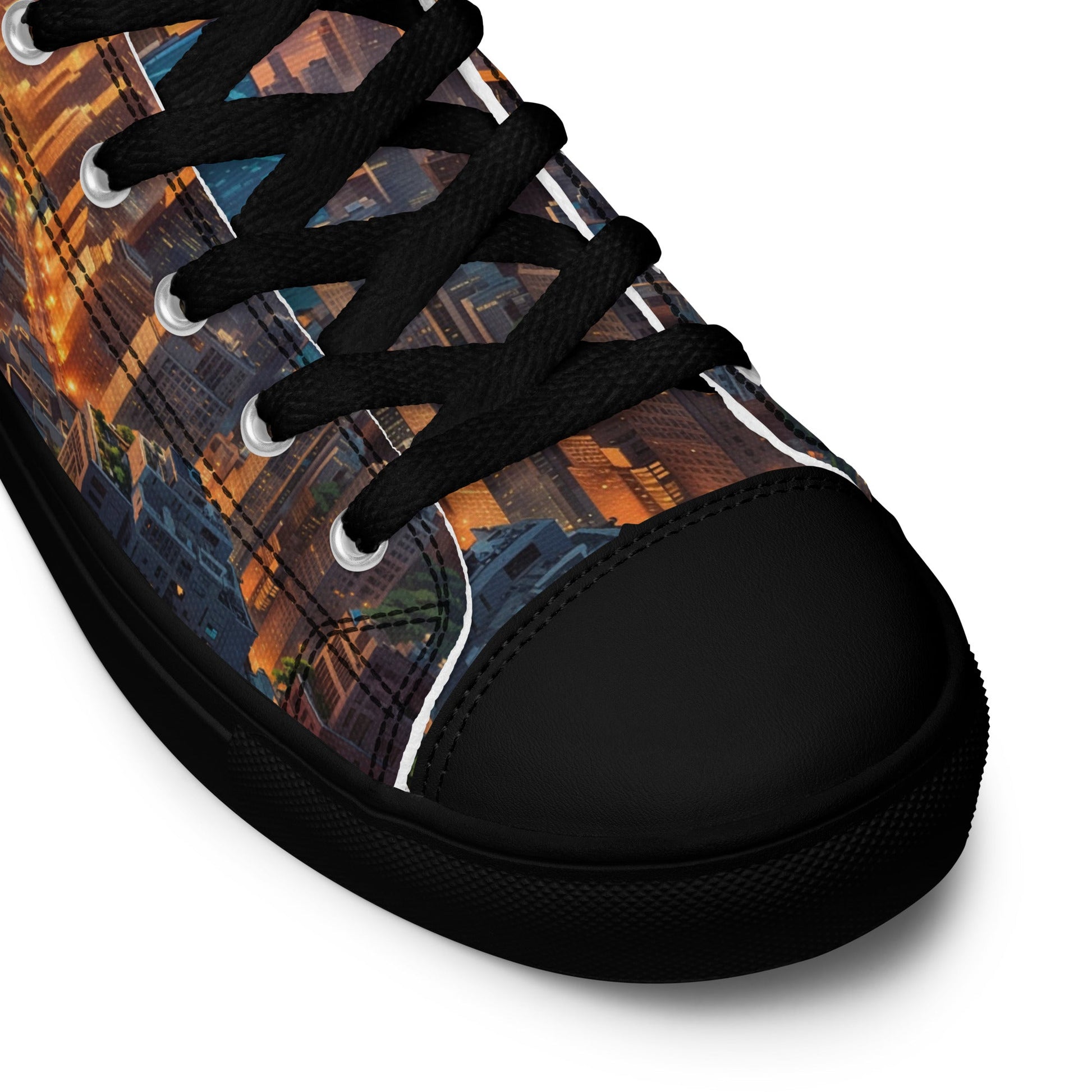 Unisex high top canvas shoes- City - Shoes