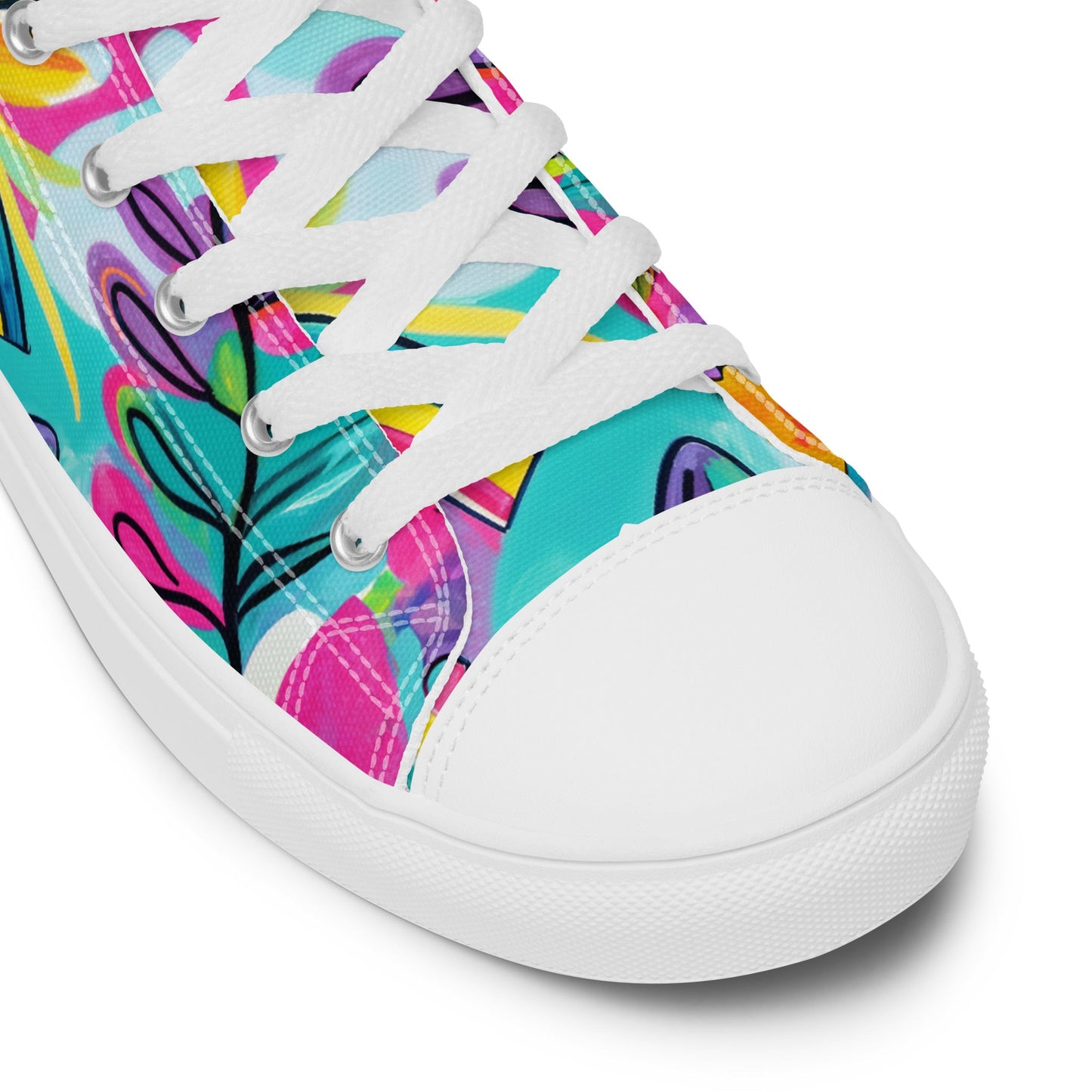 Unisex high top canvas shoes- Feel it - Shoes