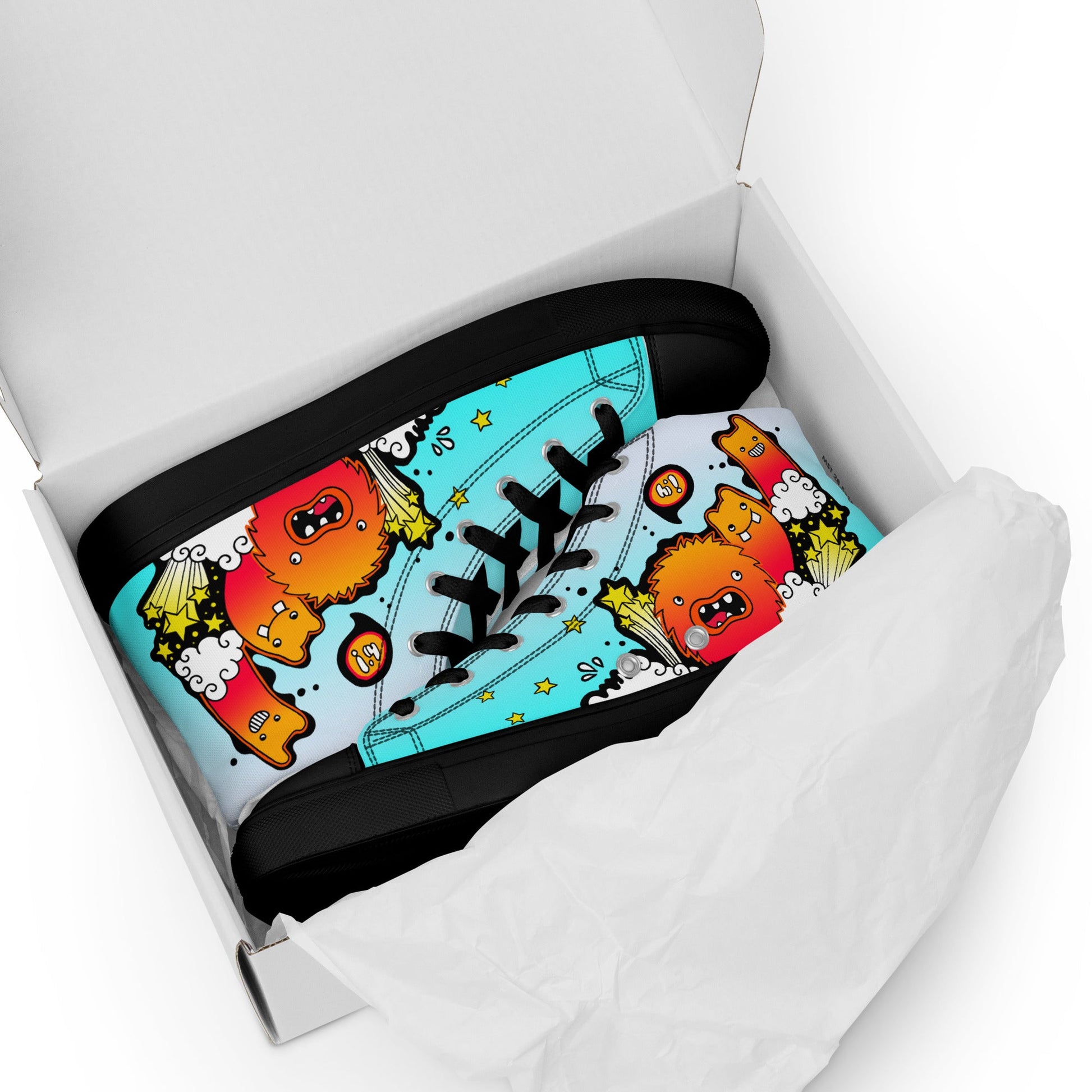 Unisex high top canvas shoes -Let’go - Shoes