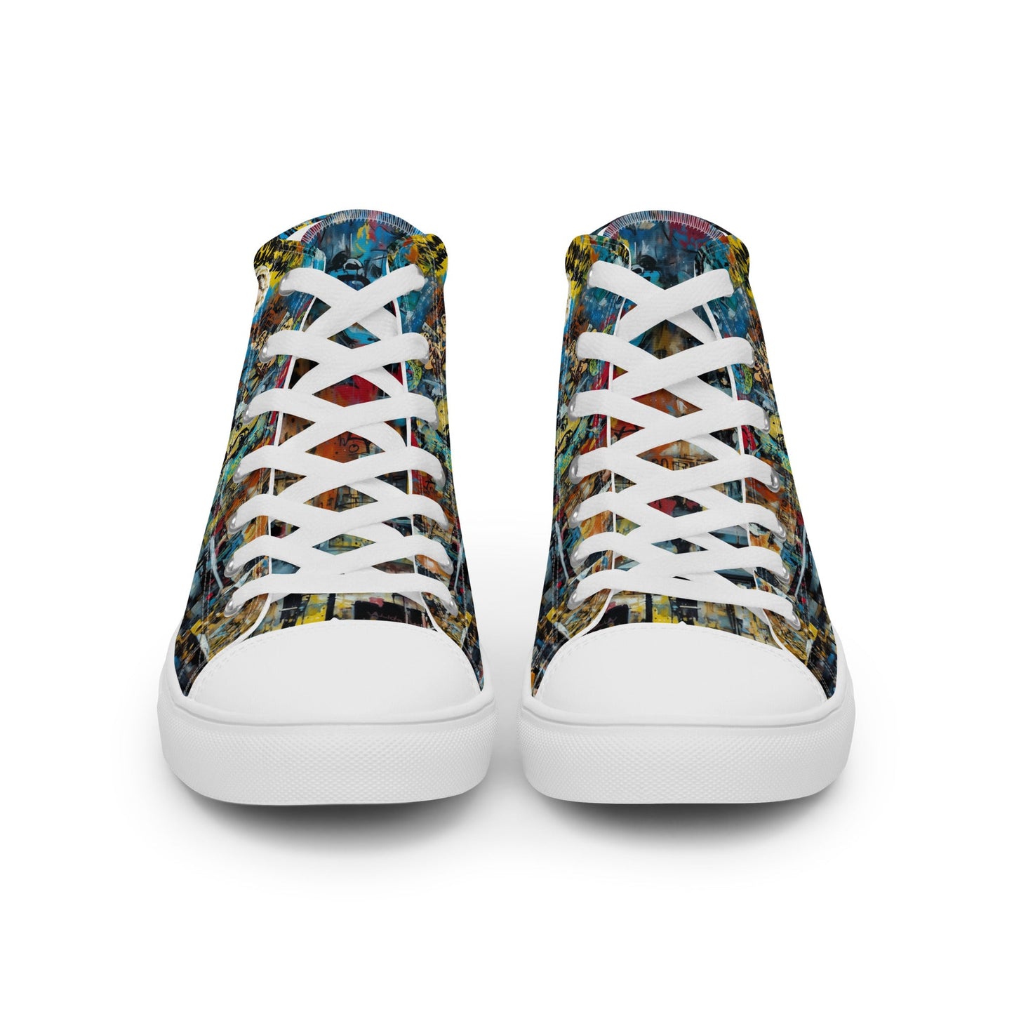 Unisex high top canvas shoes - Marilyn Monroe - Shoes
