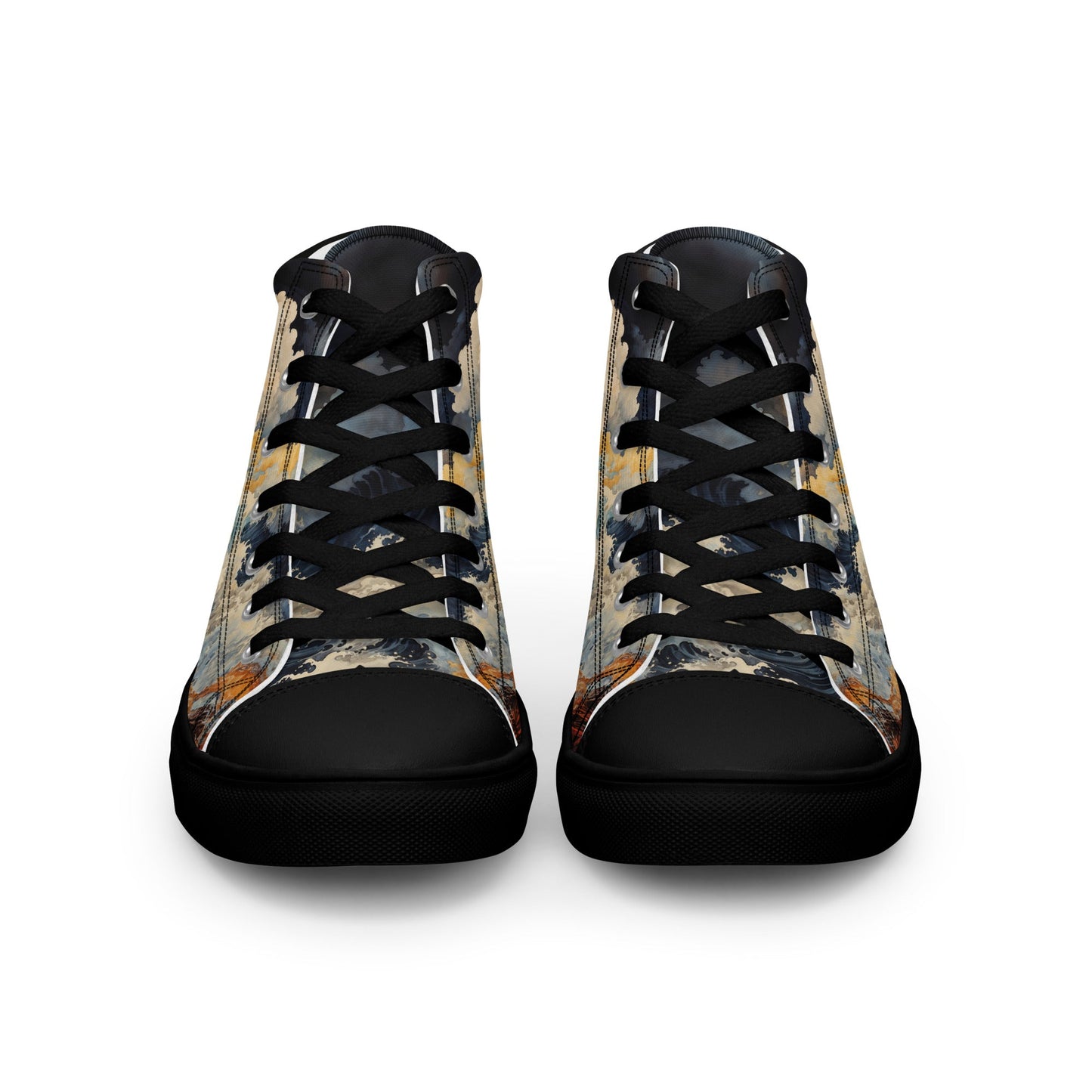 Unisex - high top canvas shoes- Storm - Shoes