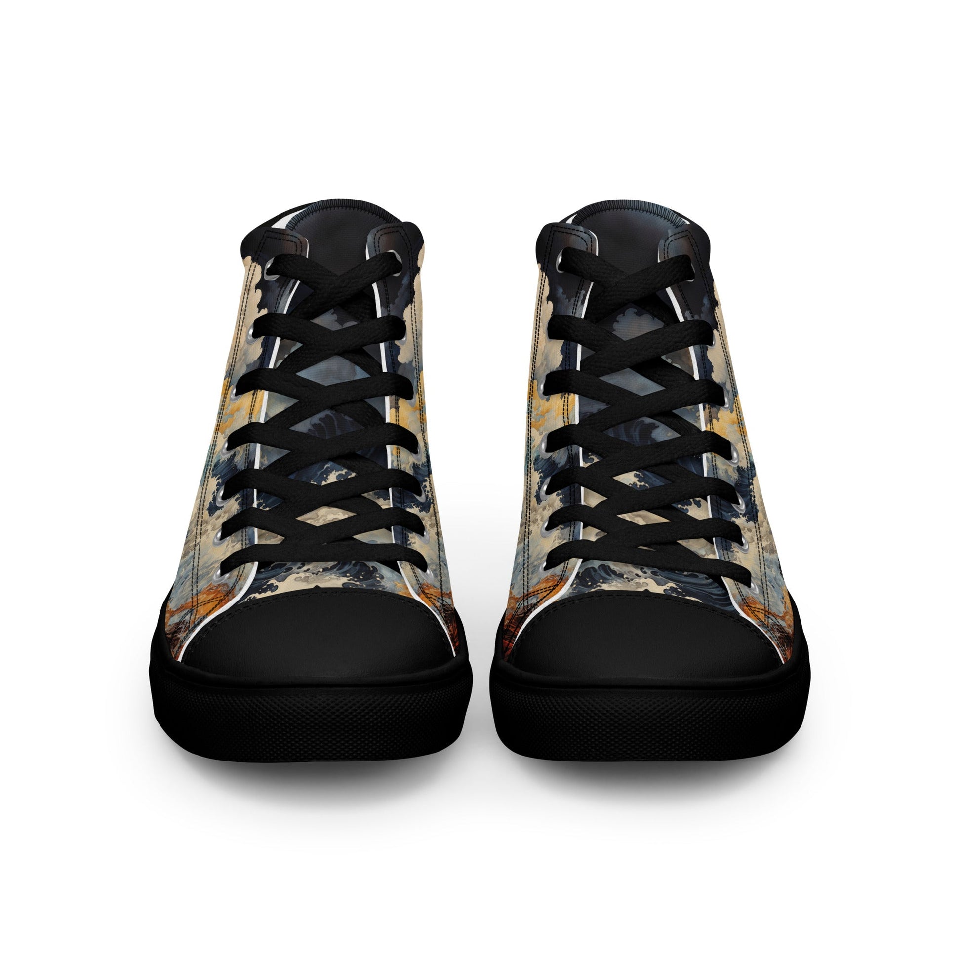 Unisex - high top canvas shoes- Storm - Shoes