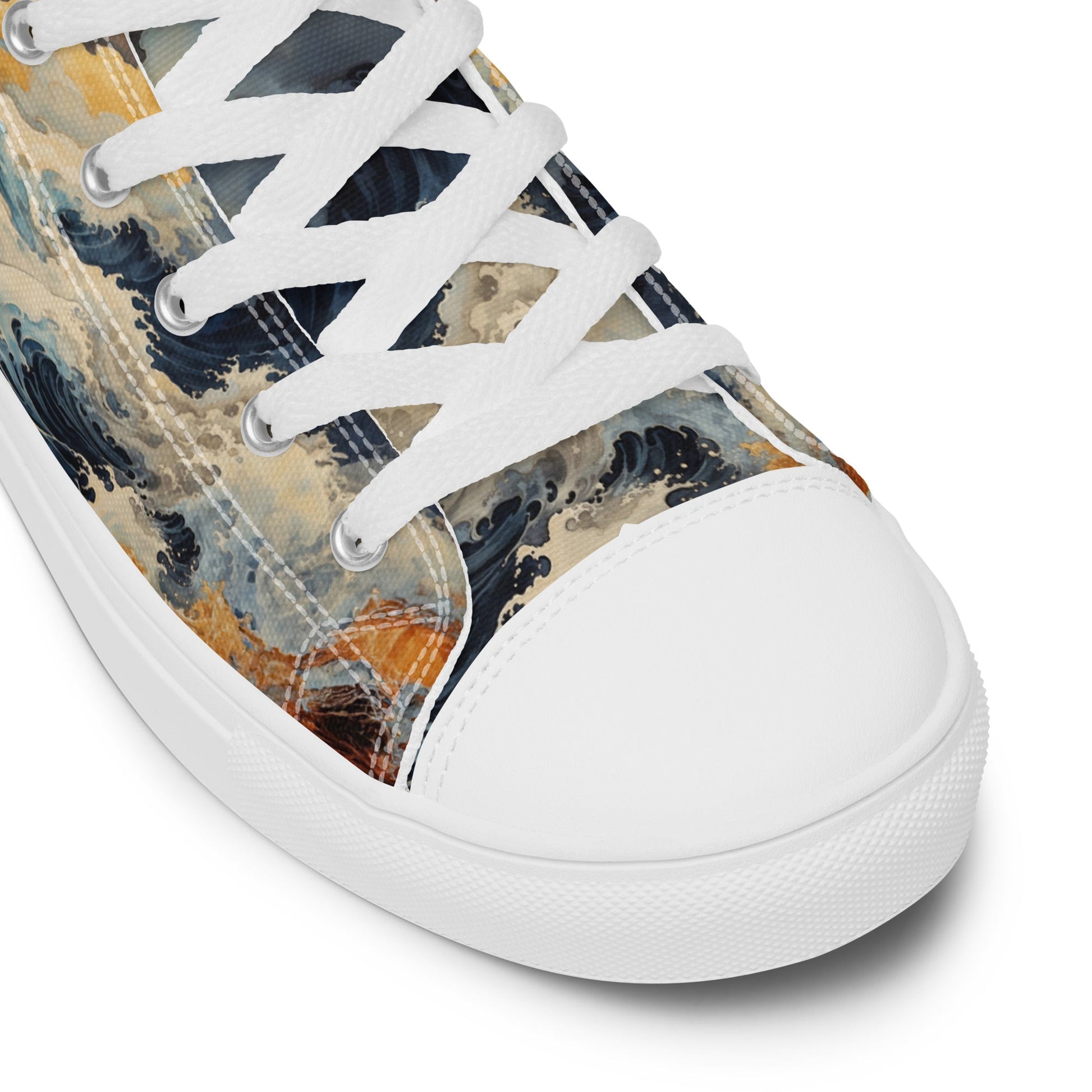 Unisex - high top canvas shoes- Storm - Shoes