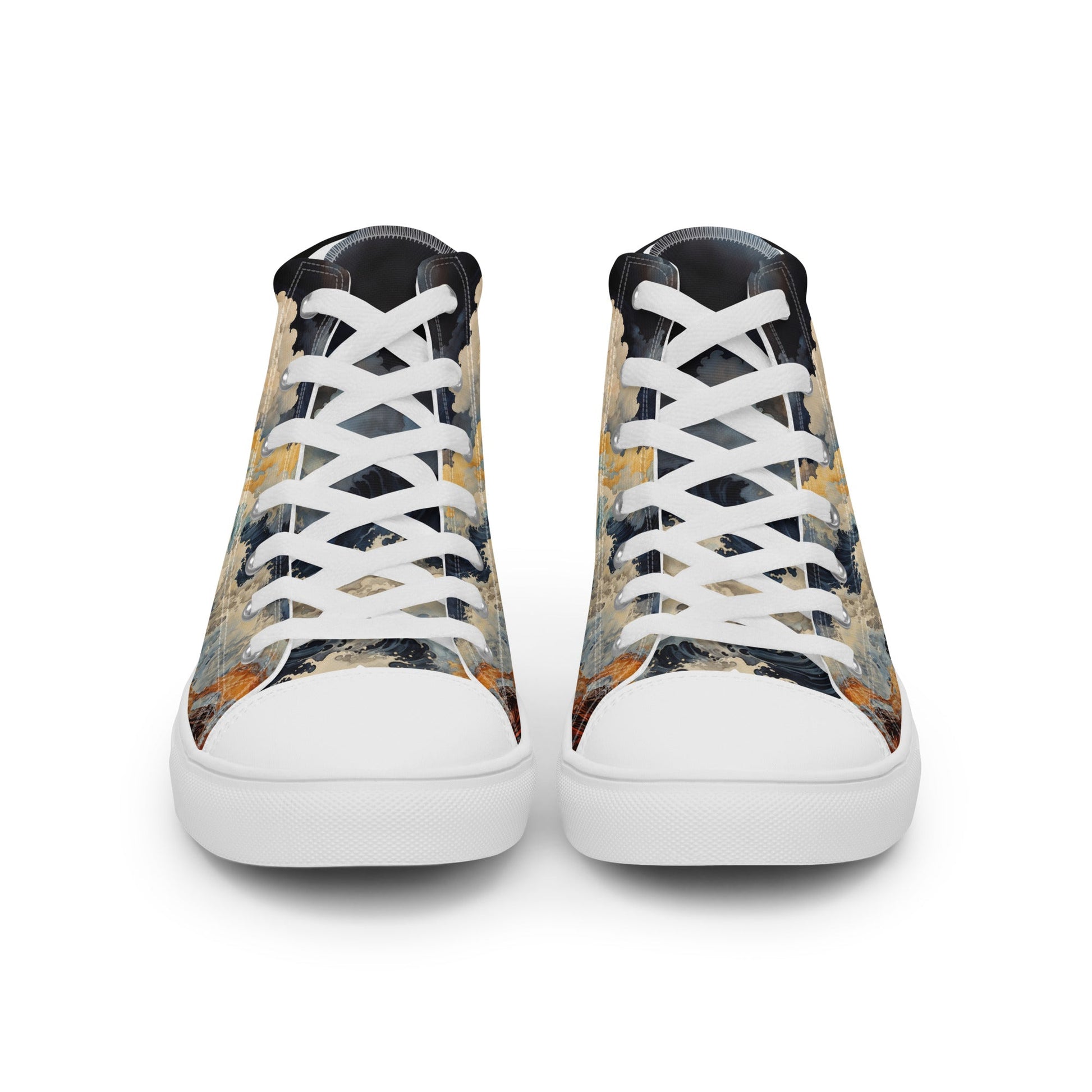 Unisex - high top canvas shoes- Storm - Shoes