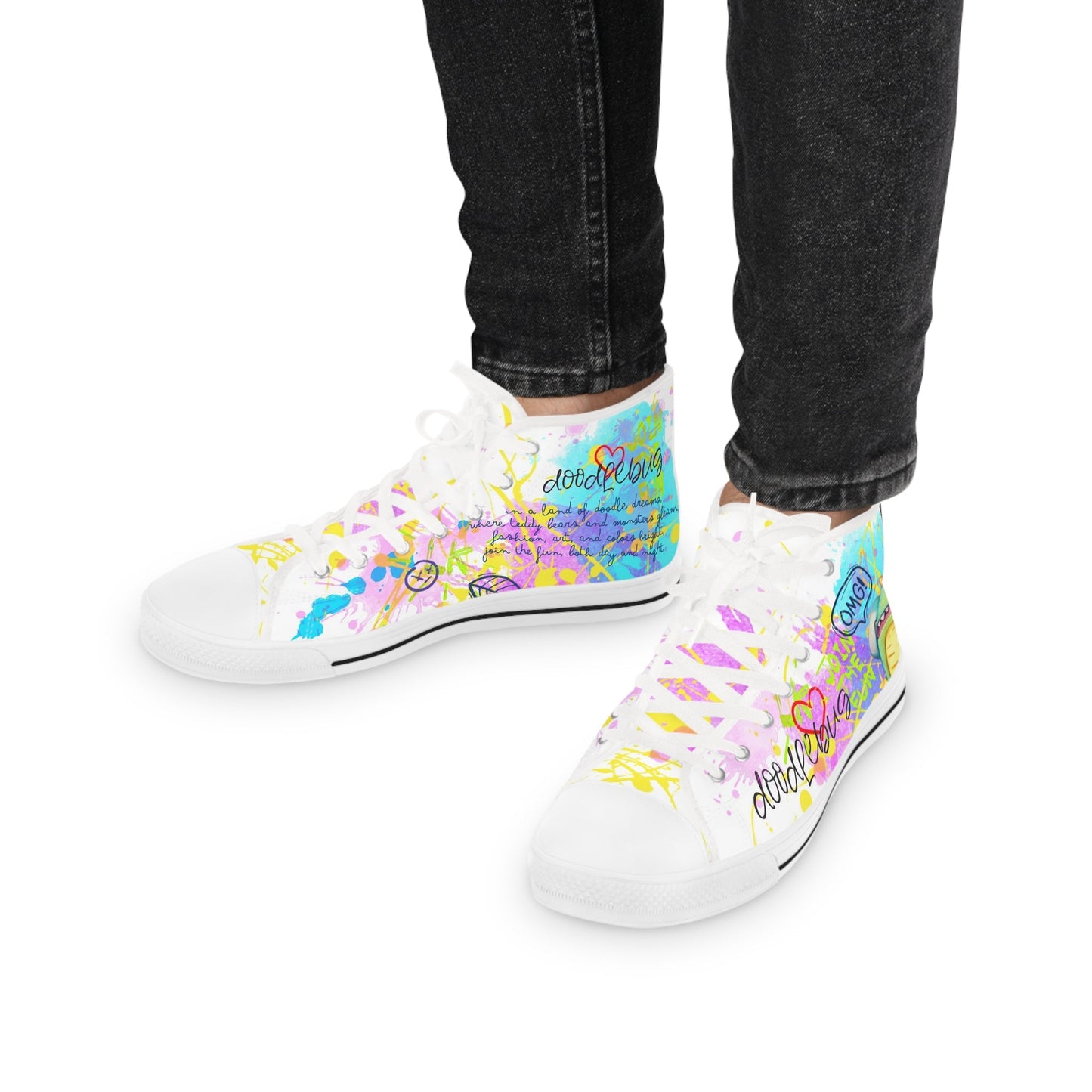 Unisex High Top Sneakers - Doodlebug - Shoes