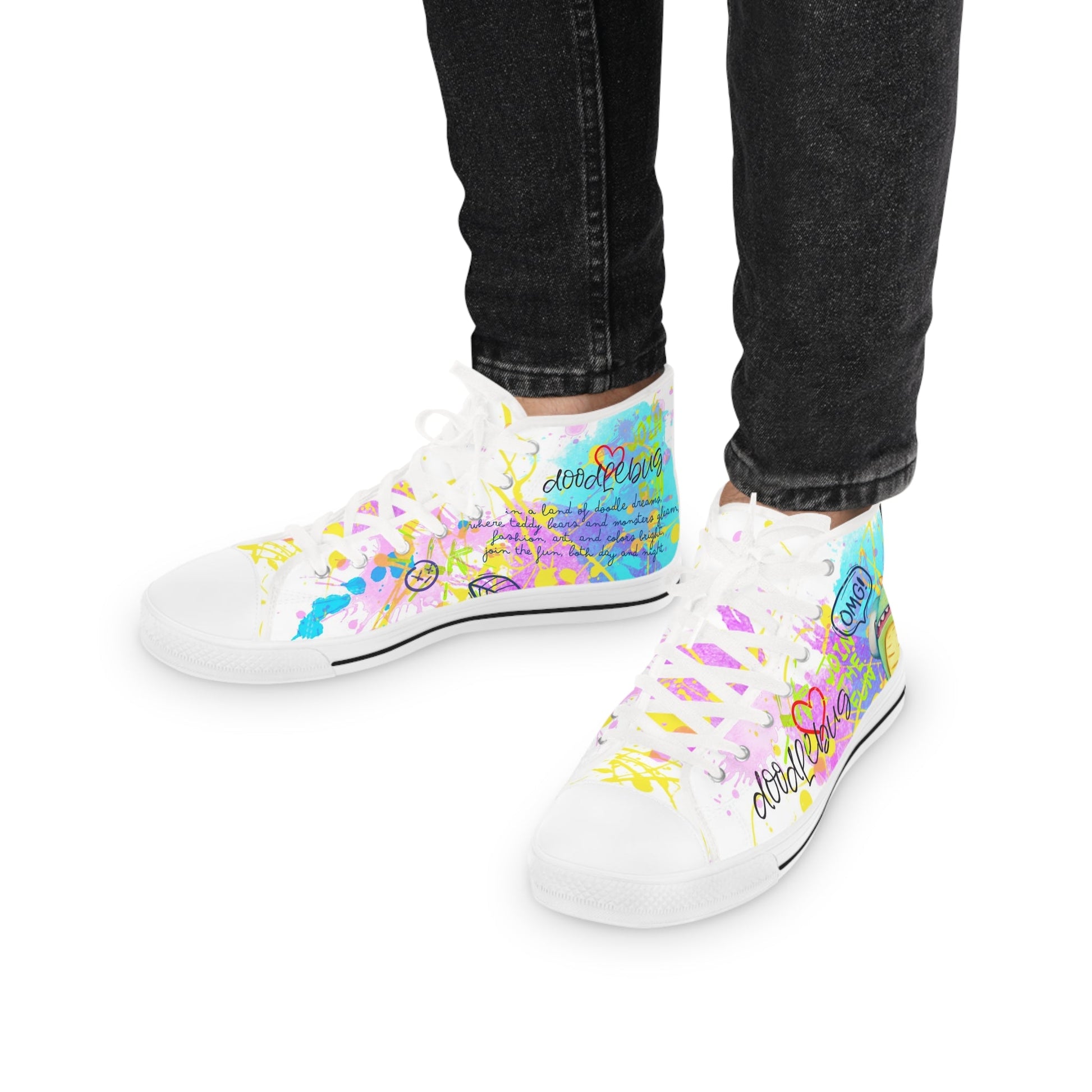 Unisex High Top Sneakers - Doodlebug - Shoes