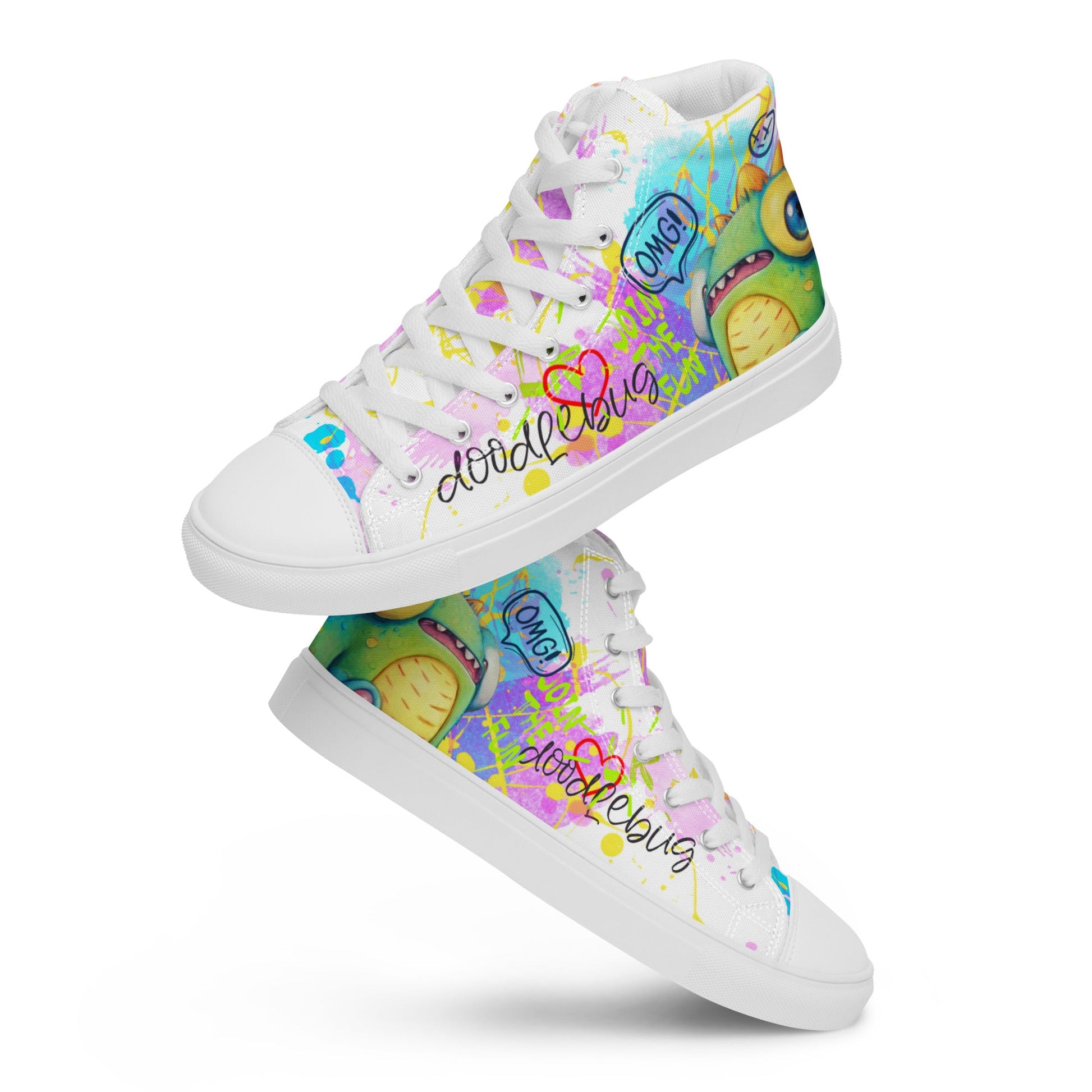Unisex High Top Sneakers - Doodlebug - Shoes