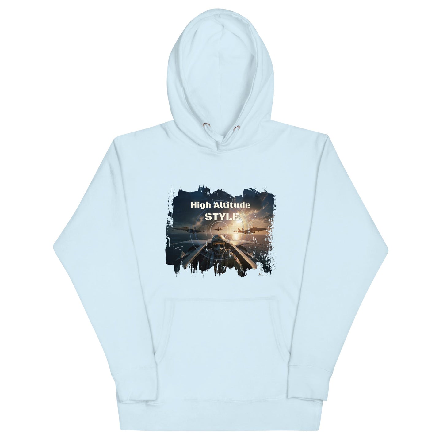 Unisex Hoodie - High Altitude - Sky Blue / S - Hoodie