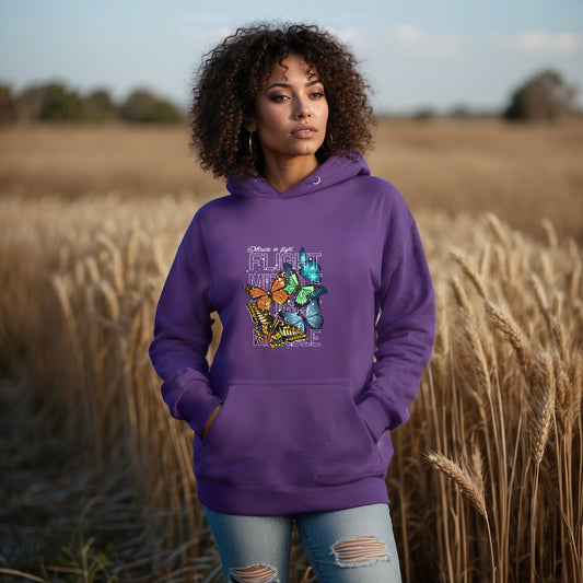 Unisex Hoodie - Miracle in Flight - Hoodie