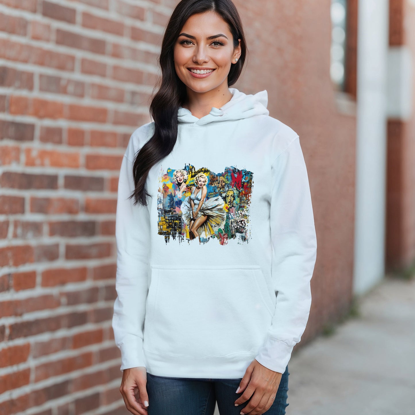 Unisex Hoodie - Popart Marilyn - Hoodie