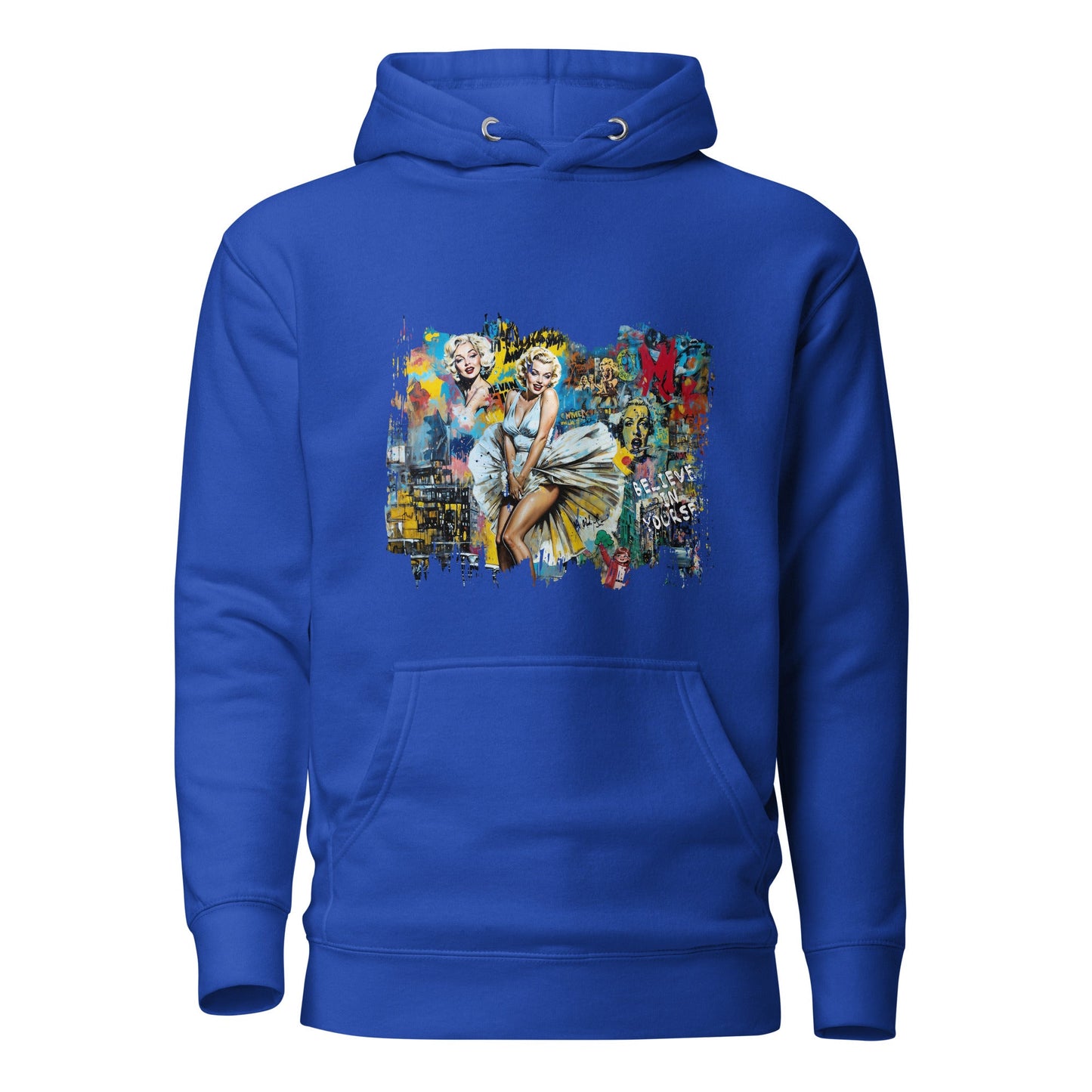 Unisex Hoodie - Popart Marilyn - Team Royal / S - Hoodie