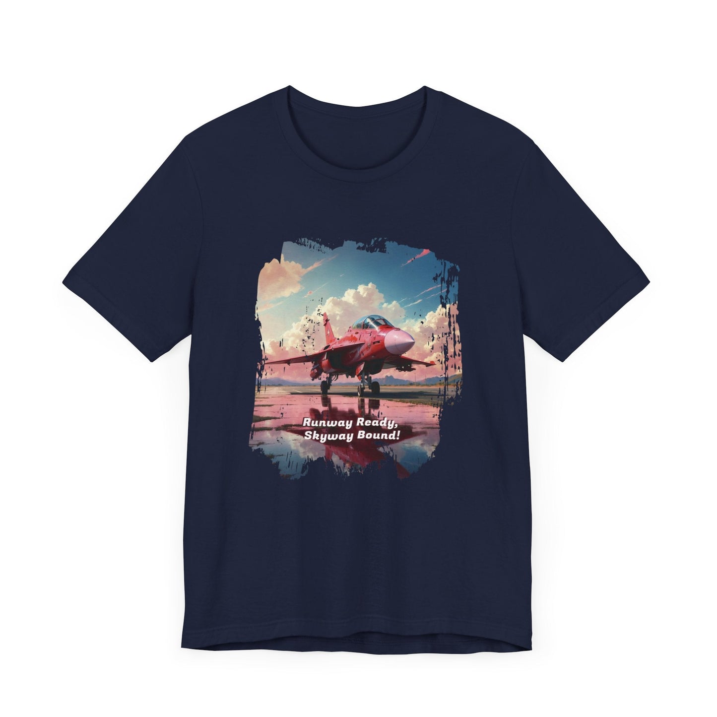 Unisex Jersey Short Sleeve Tee - Navy / S - T-Shirt