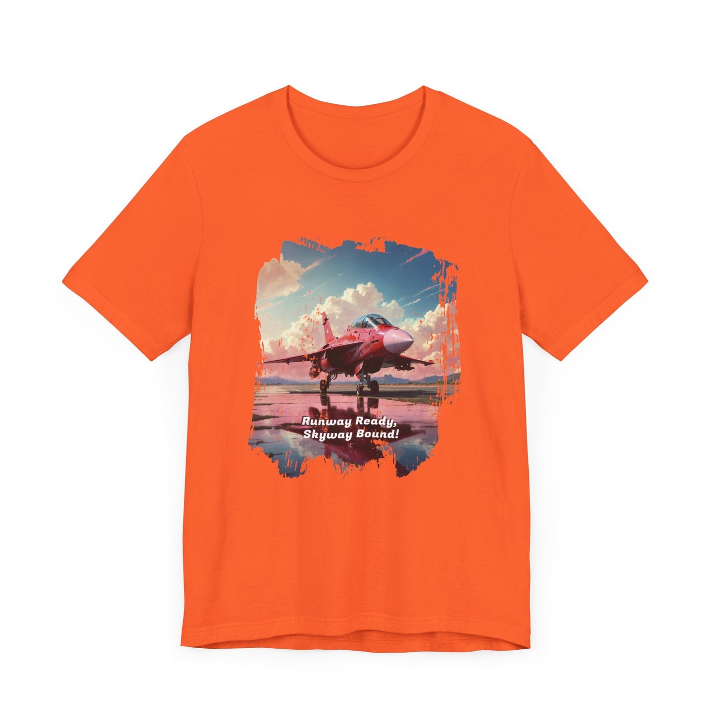 Unisex Jersey Short Sleeve Tee - Orange / M - T-Shirt