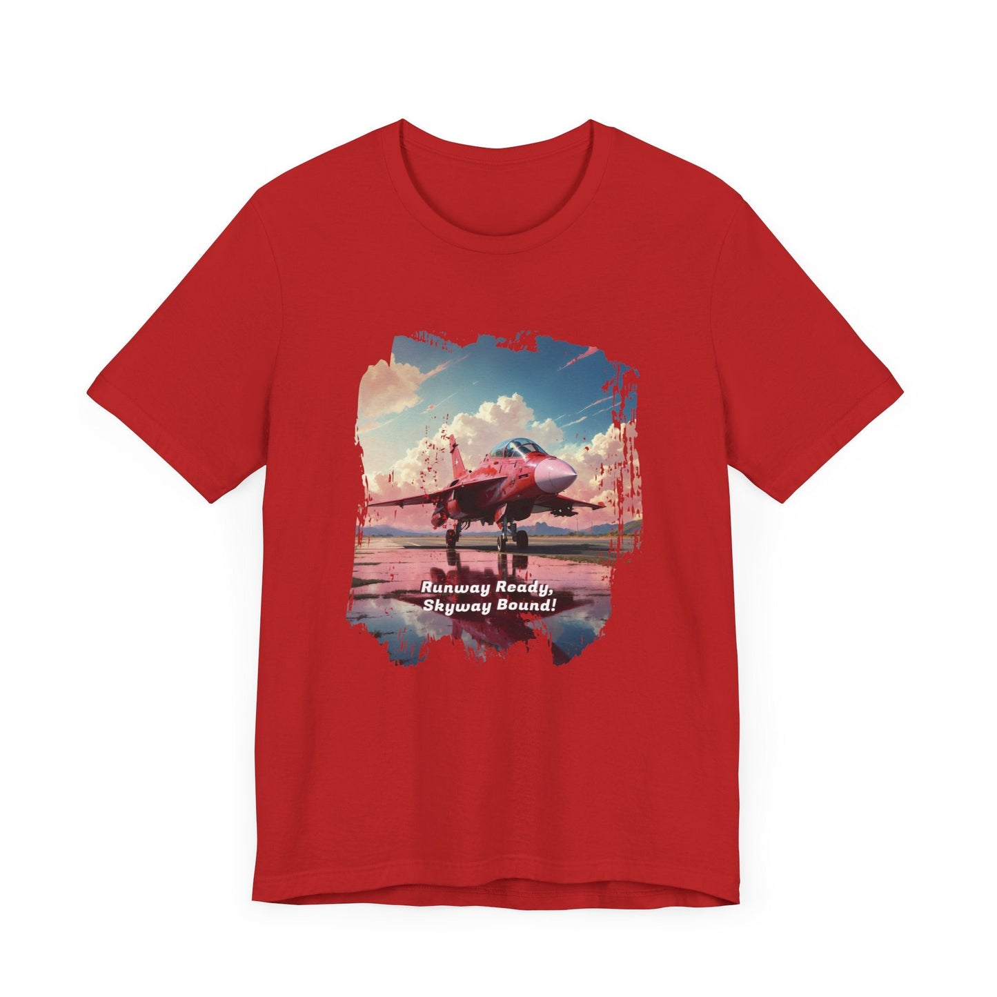 Unisex Jersey Short Sleeve Tee - Red / S - T-Shirt