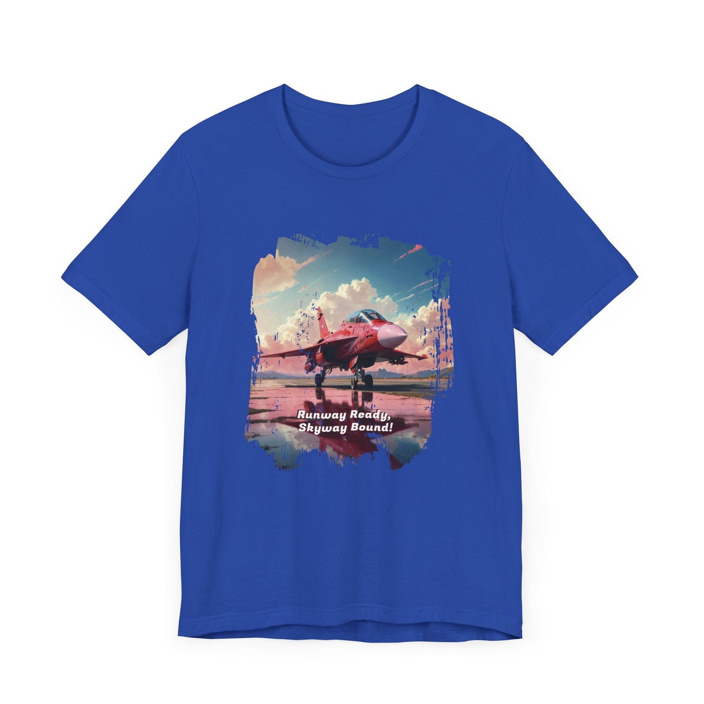 Unisex Jersey Short Sleeve Tee - True Royal / S - T-Shirt