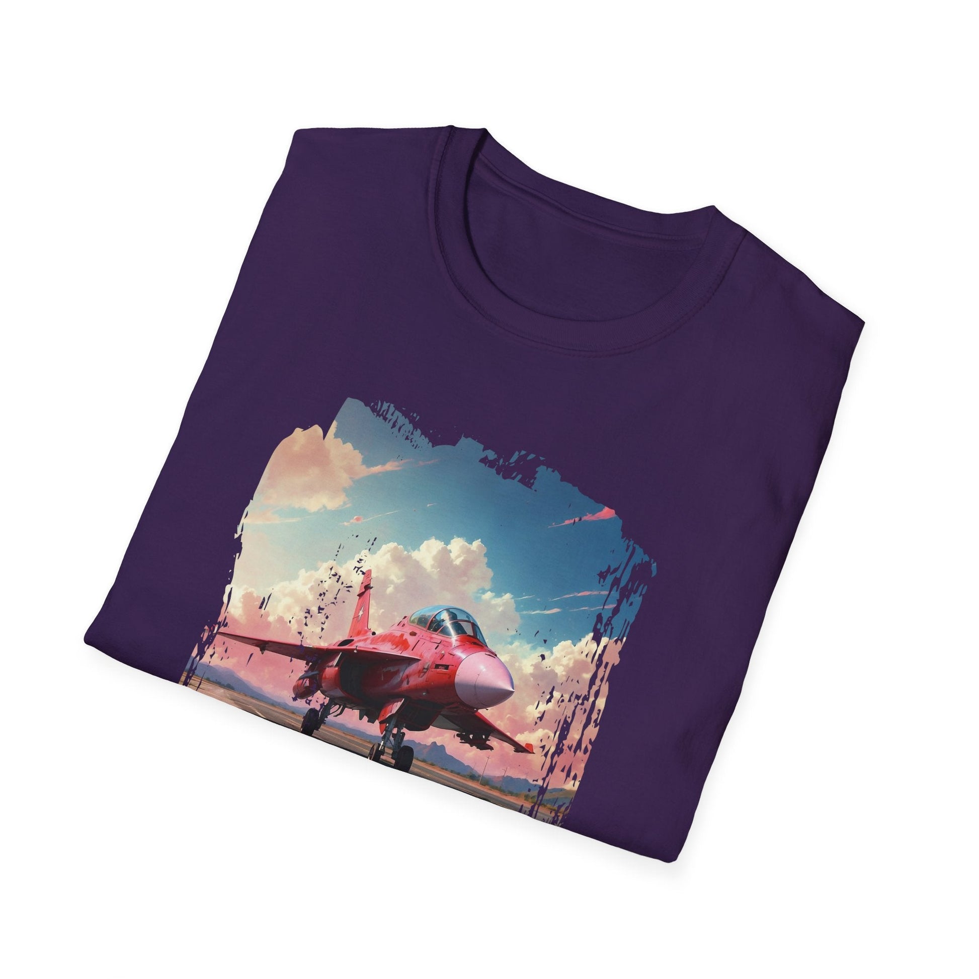 Unisex Softstyle T-Shirt -Aircraft Tee for Aviation Fans - T-Shirt