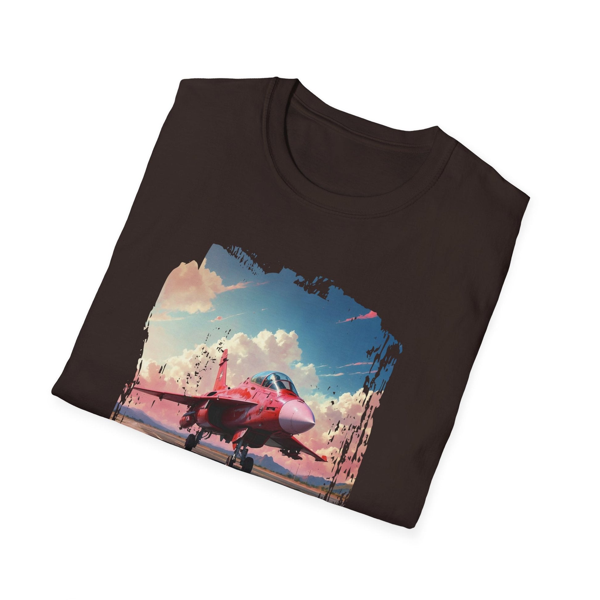 Unisex Softstyle T-Shirt -Aircraft Tee for Aviation Fans - T-Shirt