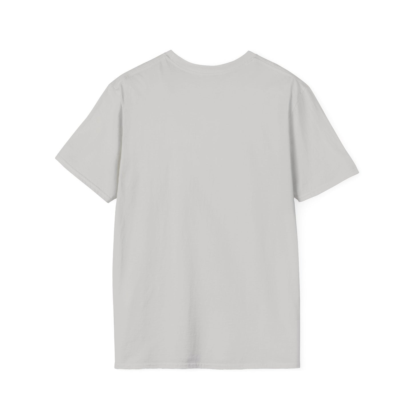Unisex Softstyle T-Shirt Black and White Panda - T-Shirt