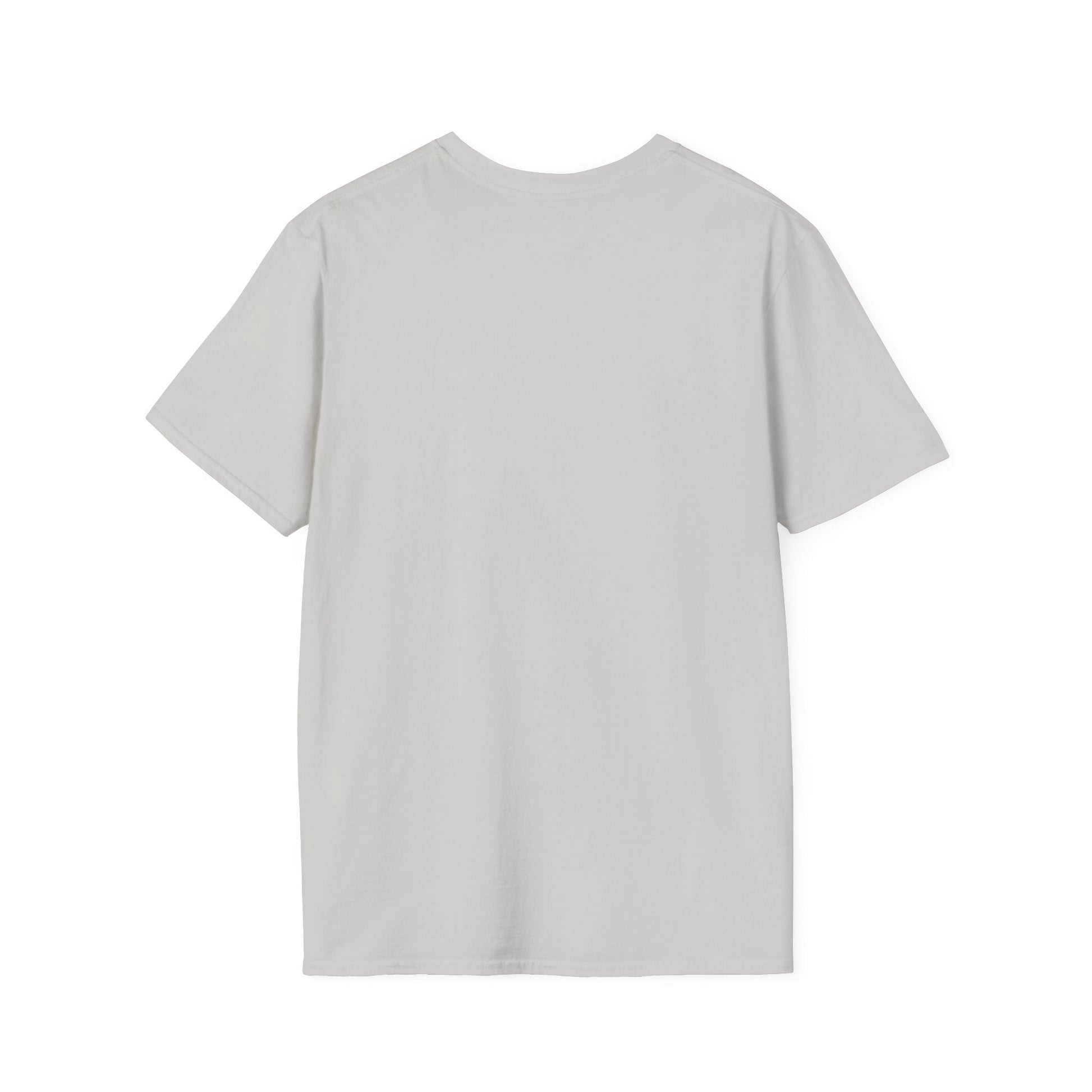 Unisex Softstyle T-Shirt Black and White Panda - T-Shirt