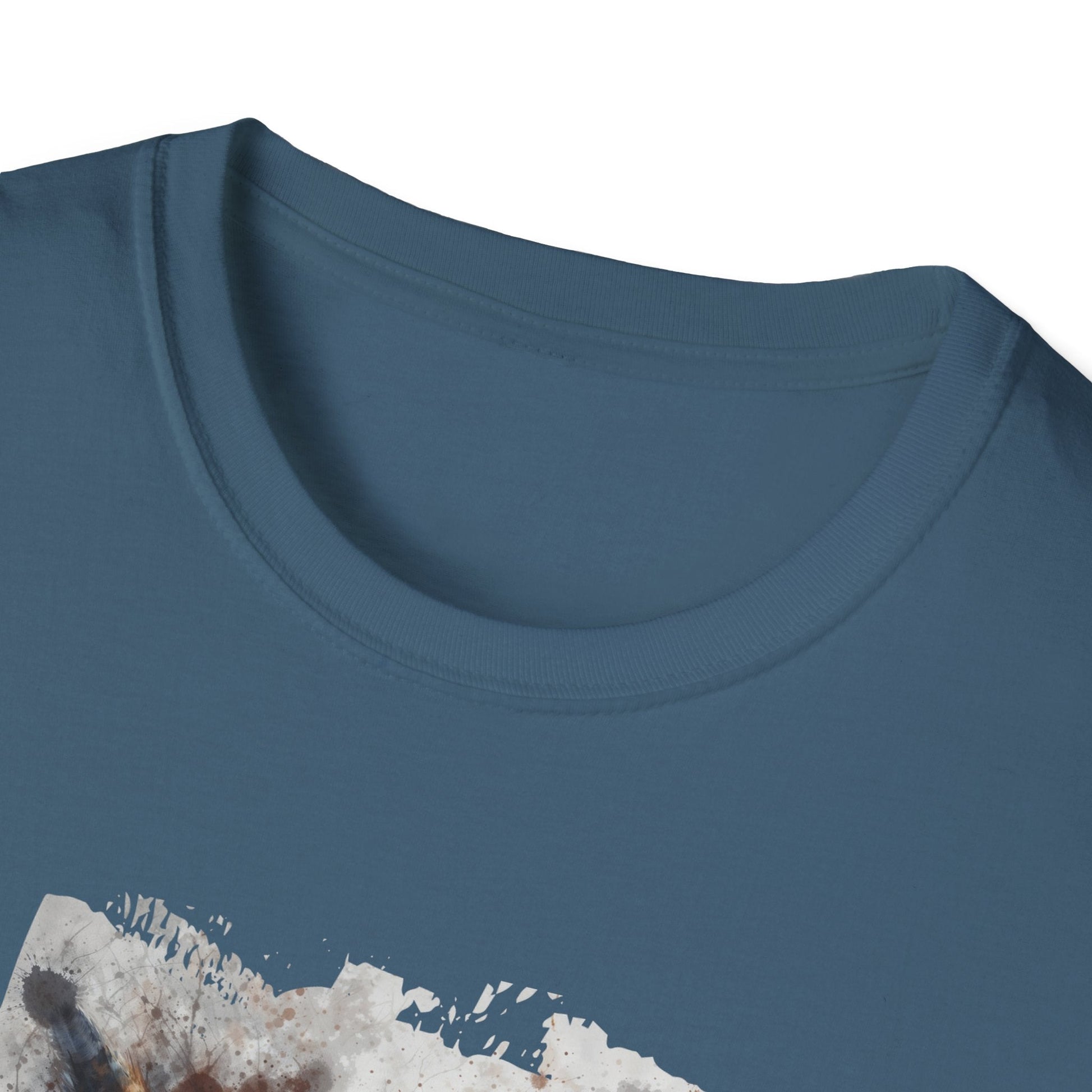 Unisex Softstyle T-Shirt- Enchanting Watercolor Owl Illustration - T-Shirt