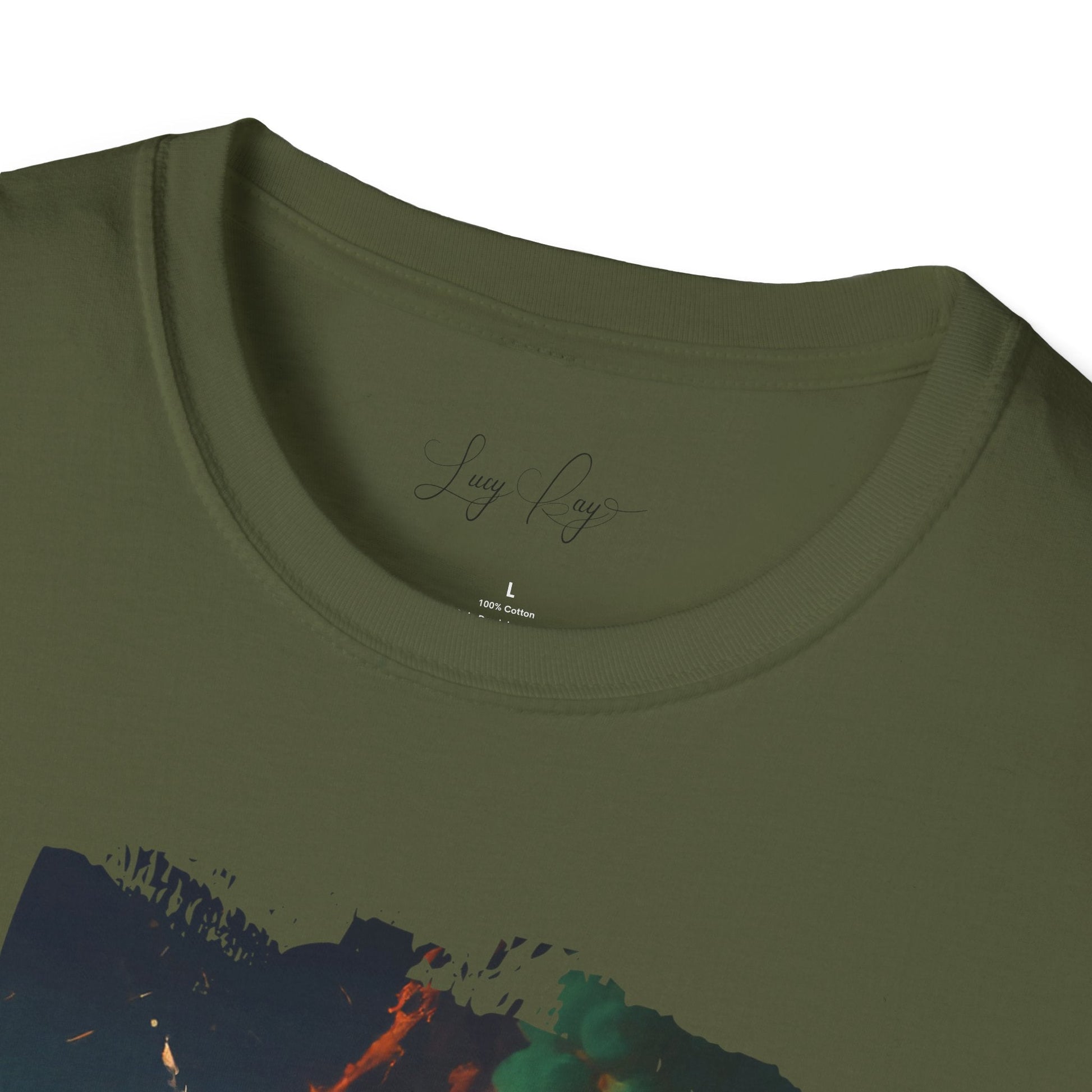 Unisex Softstyle T-Shirt- Fighter Jet Graphic Tee - T-Shirt
