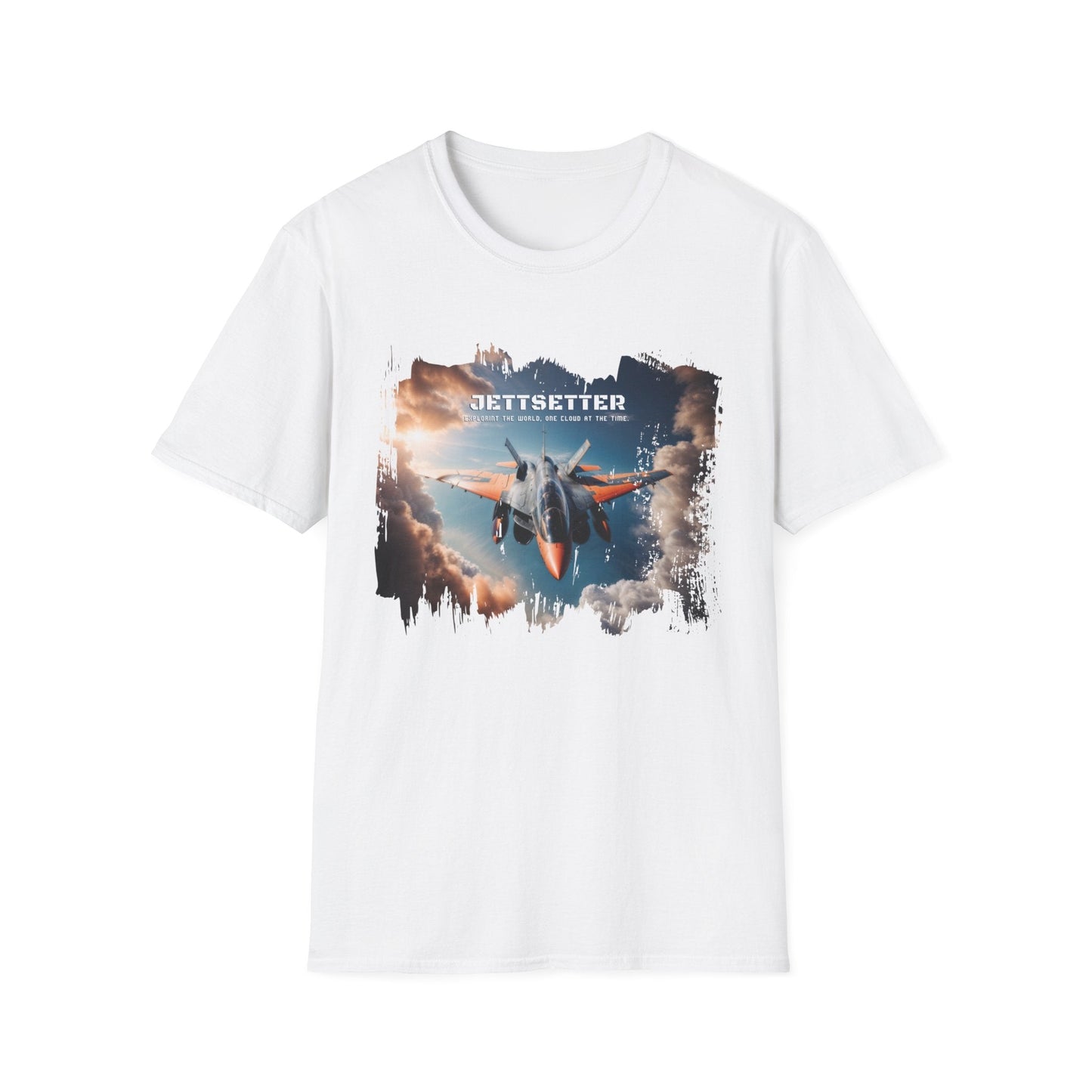 Unisex Softstyle T-Shirt - Jetsetter - White / S - T-Shirt