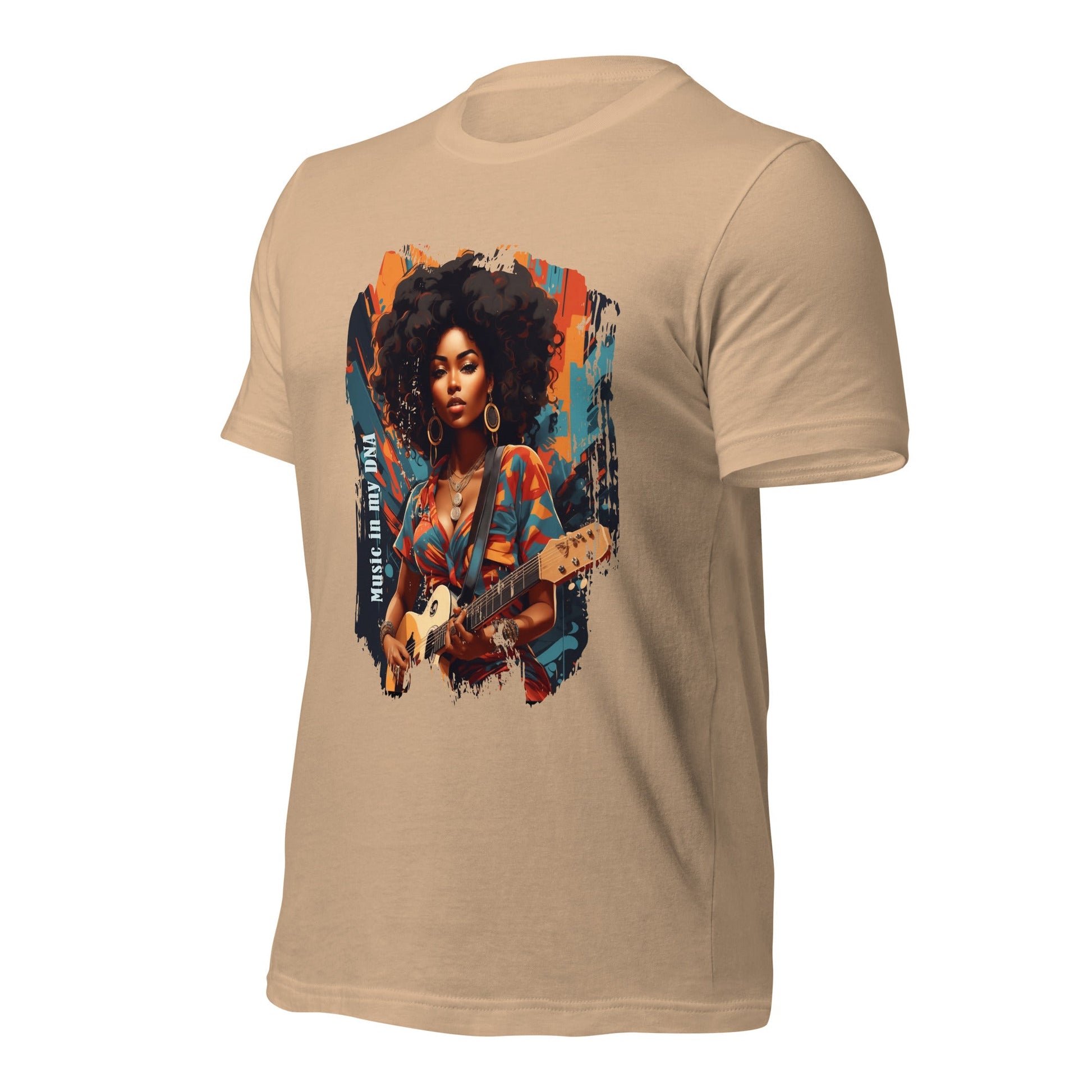 Unisex t-shirt -Music in my DNA - T-Shirt
